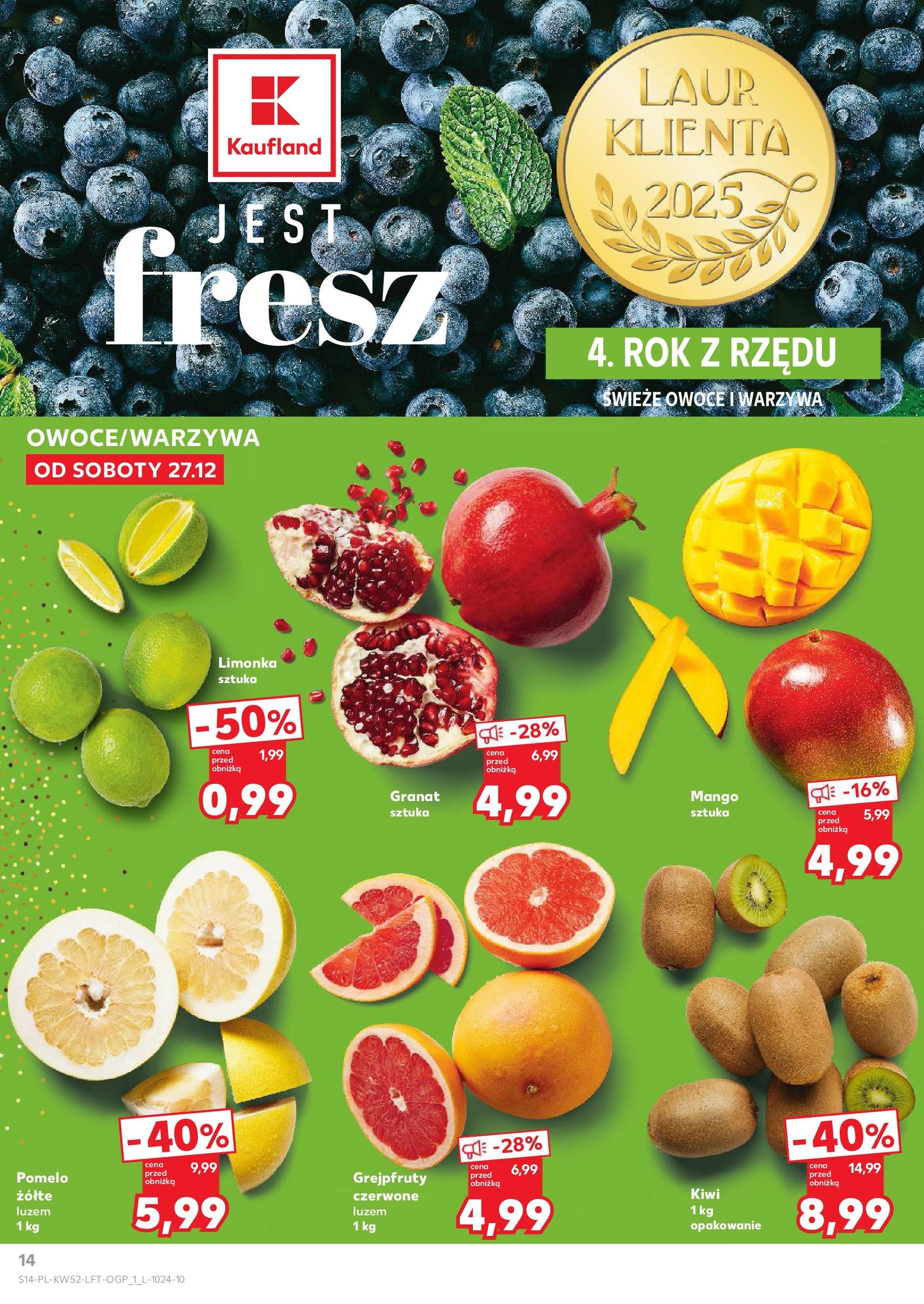 Kaufland gazetka - ważny gazetka od 27.12.2025 strona 14 z 53