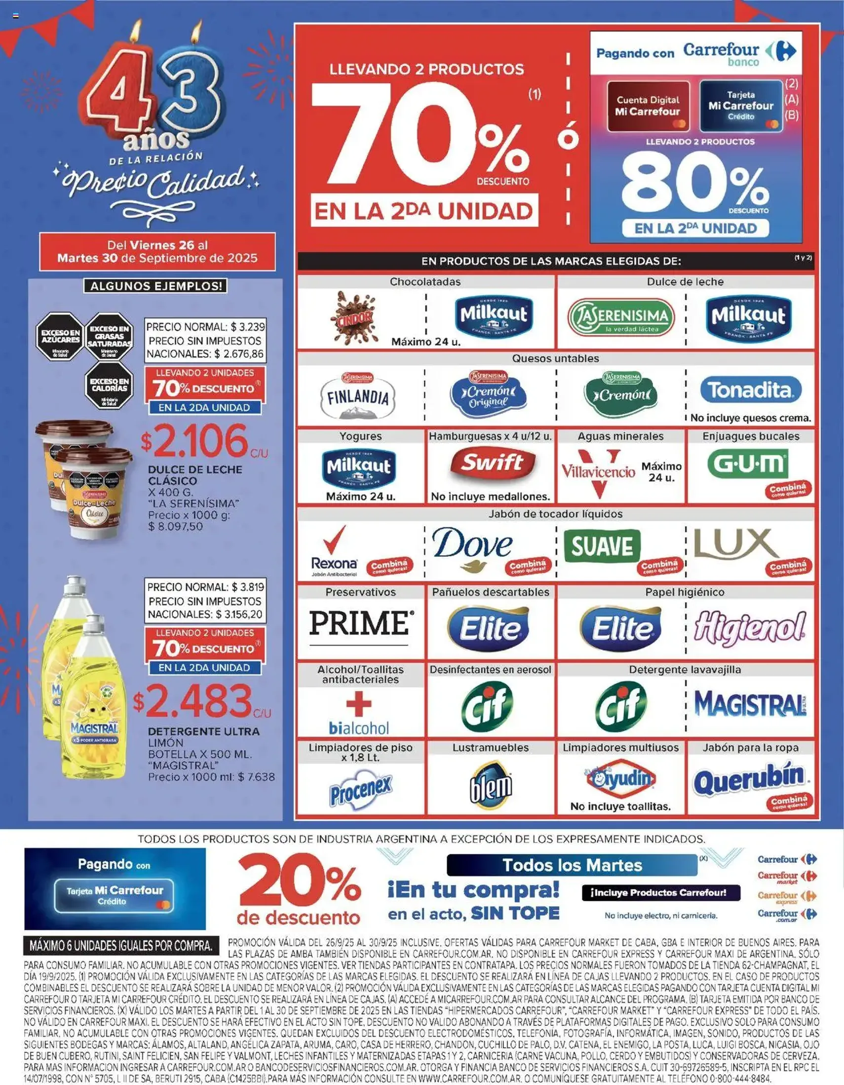 Carrefour Market catálogo - folleto válido desde 26/09/2025 página 6 de 23