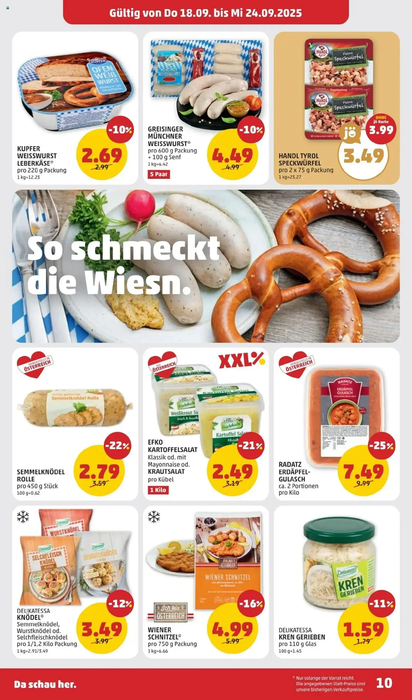 Penny Markt Flugblatt - Gültiger Prospekt ab 18.09.2025, Seite 10 von insgesamt 32