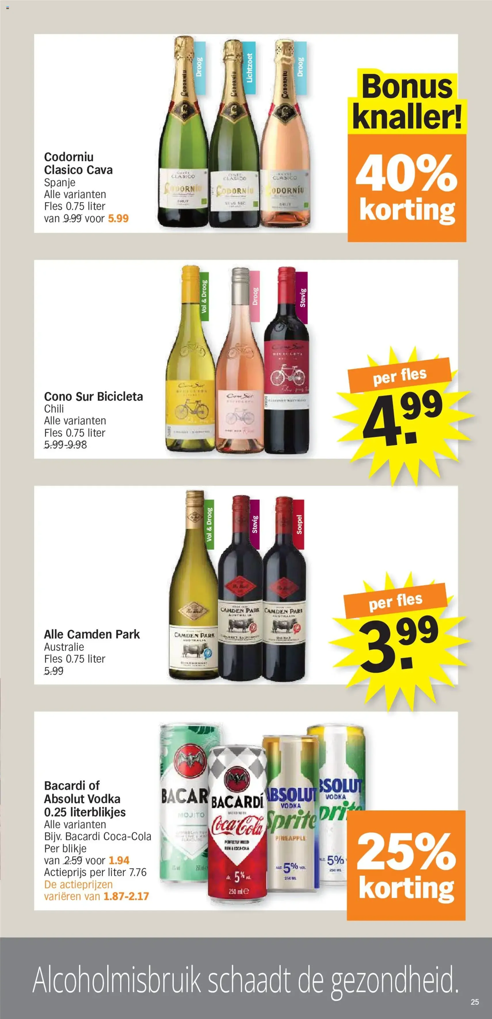 Albert Heijn Folder week / de la semaine 25 - geldige folder vanaf 15/06/2026 pagina 25 van 32