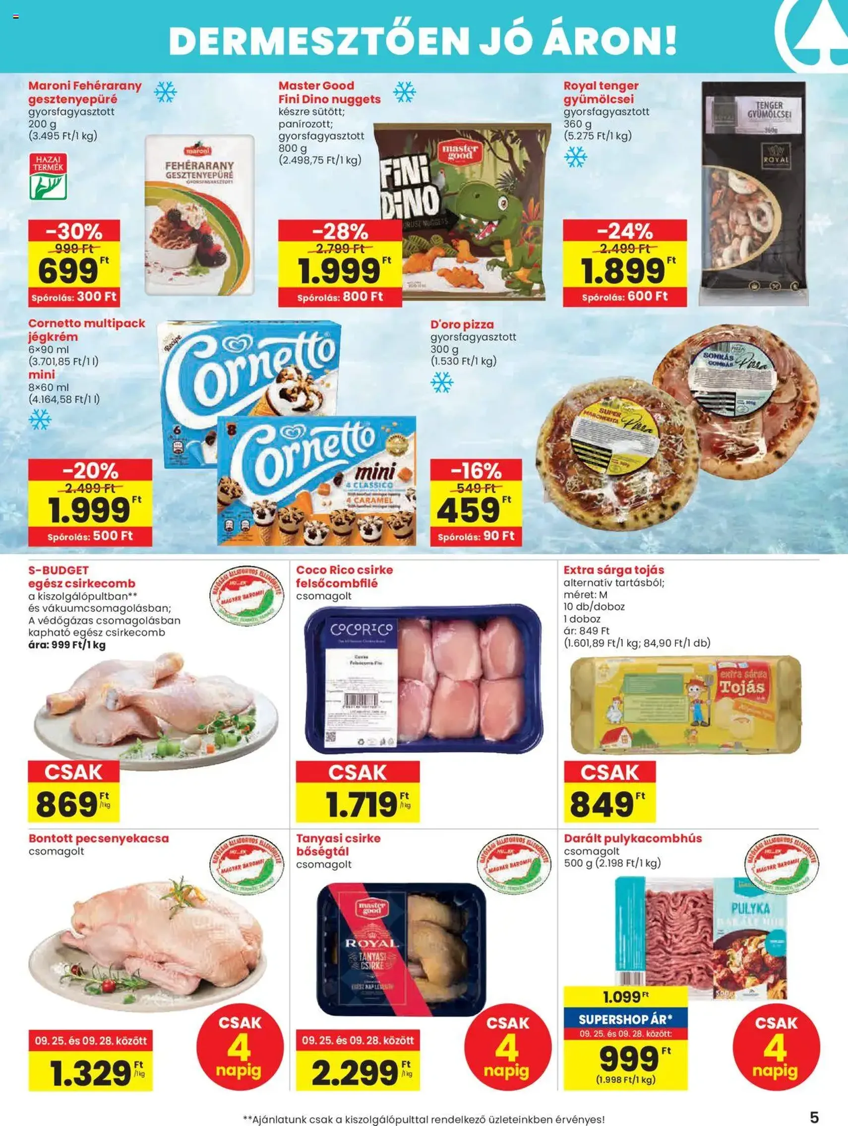 Spar Akciós újság - 2025.09.25. érvényes szórólap 5 oldal 24 oldalból