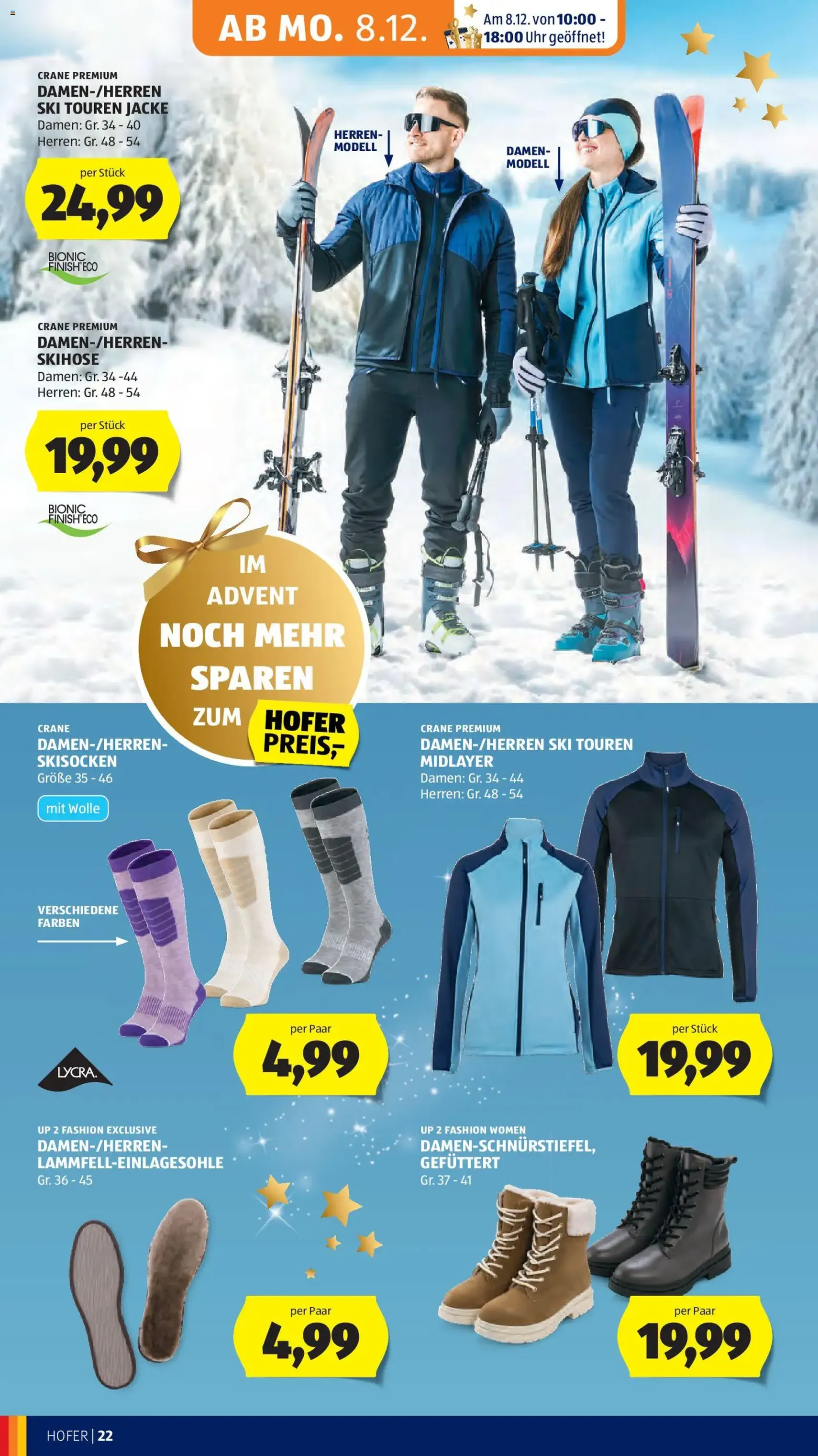 Hofer Flugblatt - Gültiger Prospekt ab 05.12.2025, Seite 36 von insgesamt 60