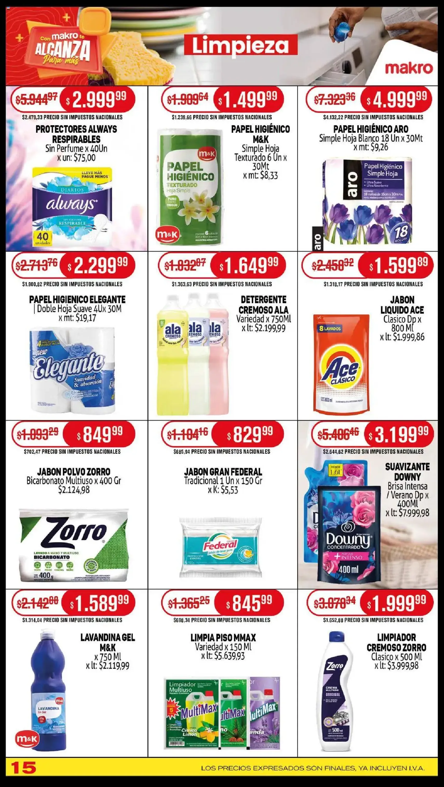 Makro ofertas - folleto válido desde 16/10/2025 página 15 de 16