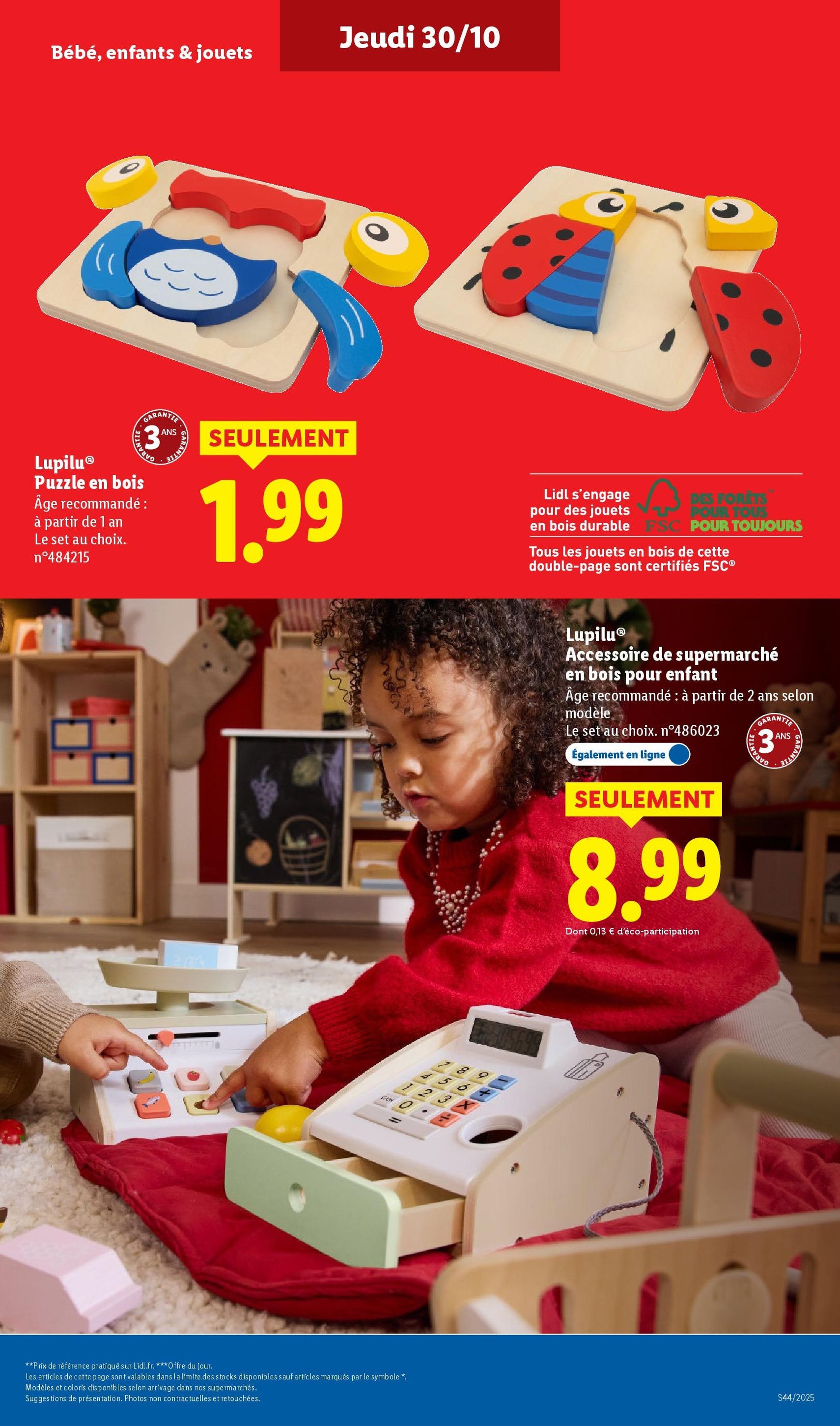 LIDL catalogue semaine 44 - brochure valable à partir du 30/10/2025, page 45 sur 82