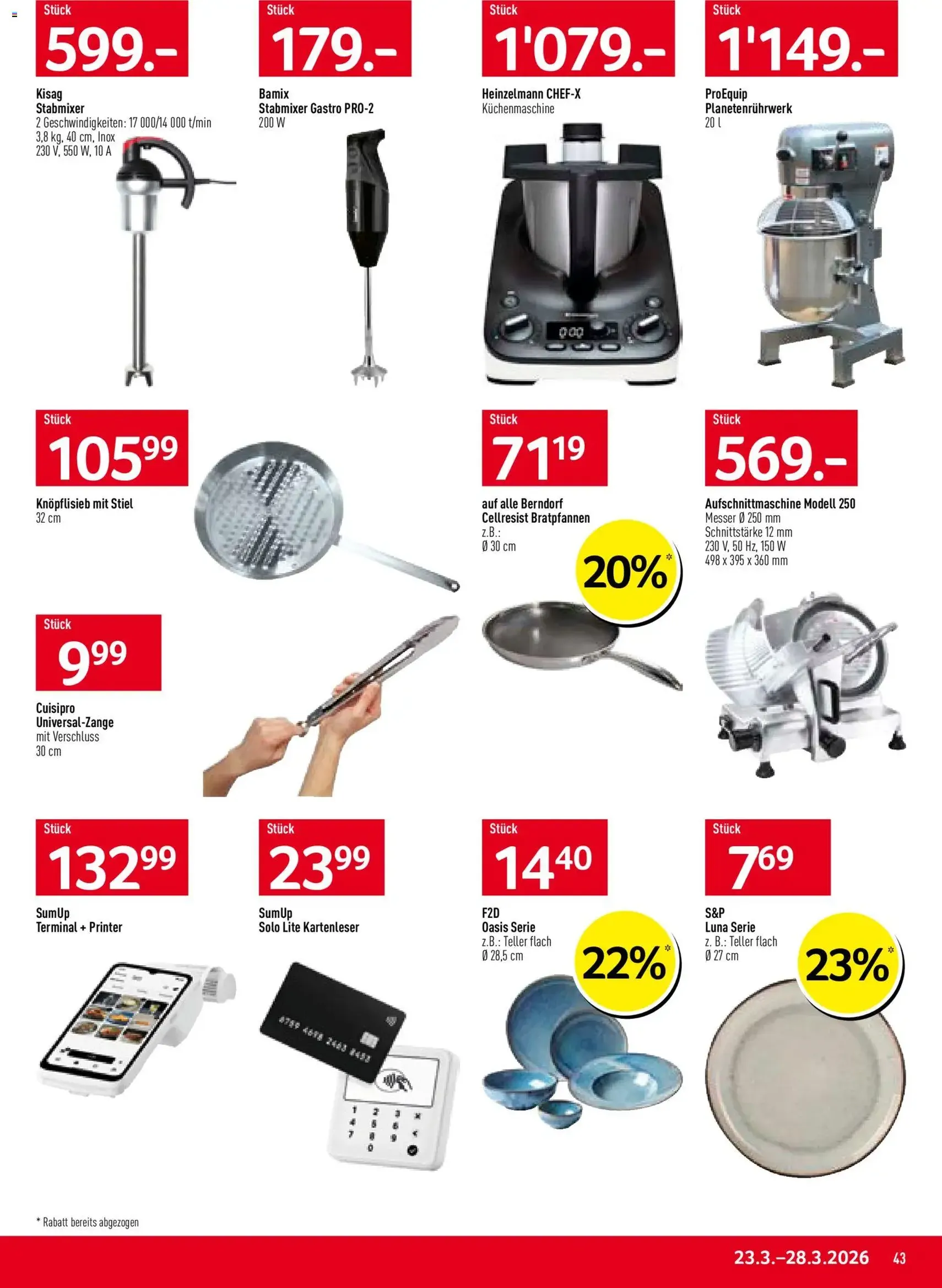 Prodega aktionen - Gültiger Prospekt ab 23.03.2026, Seite 43 von insgesamt 44