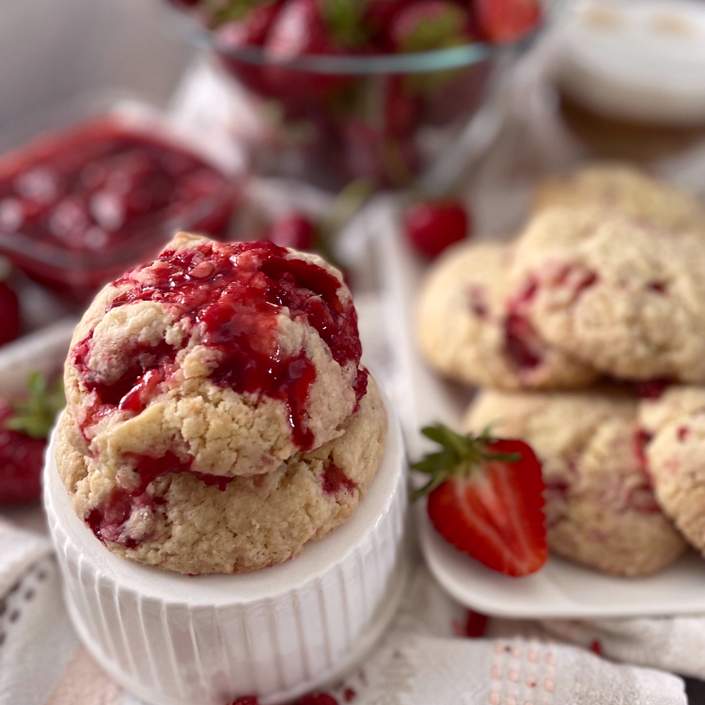 Galletas de fresa