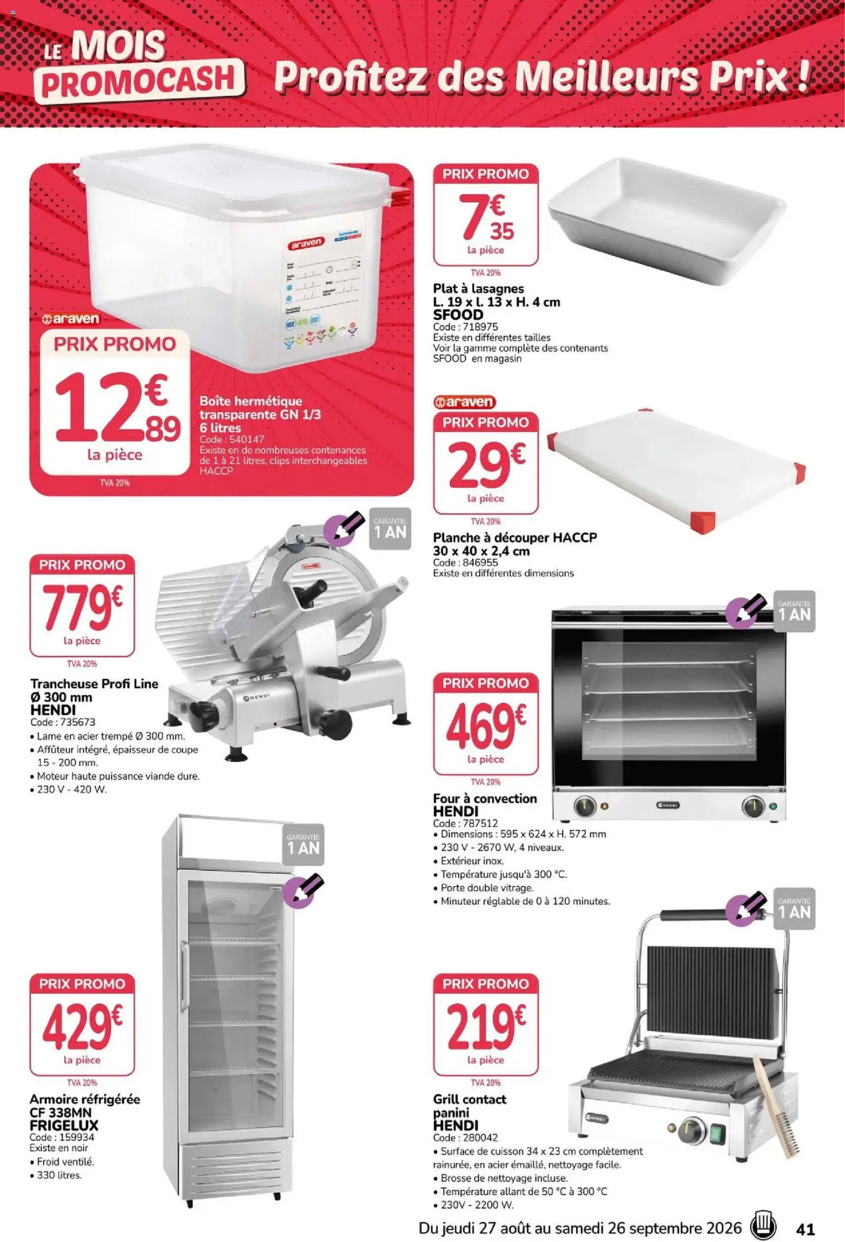 Promocash catalogue - brochure valable à partir du 27/08/2026, page 41 sur 44