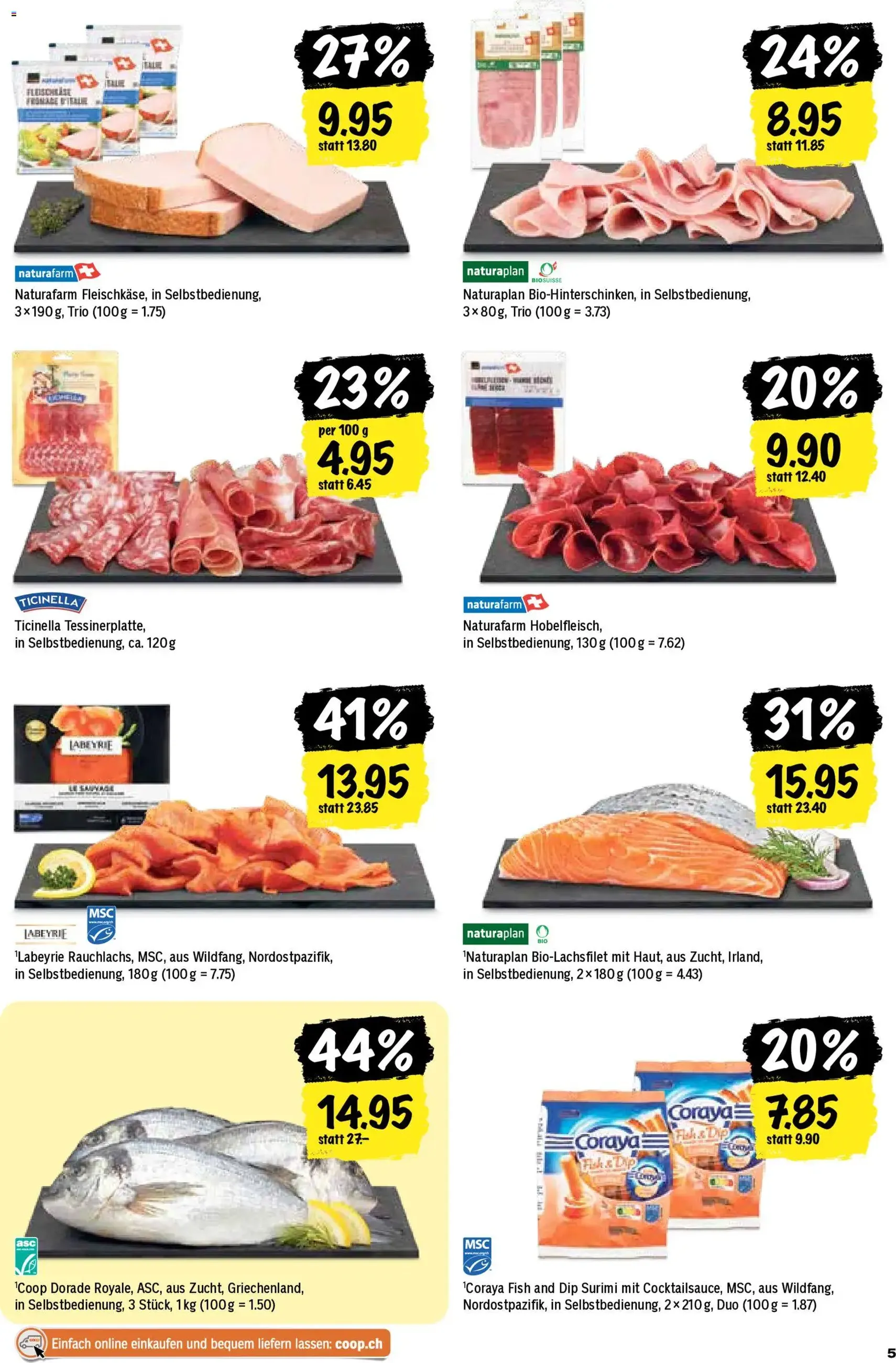 Coop aktionen - Gültiger Prospekt ab 30.04.2026, Seite 5 von insgesamt 28