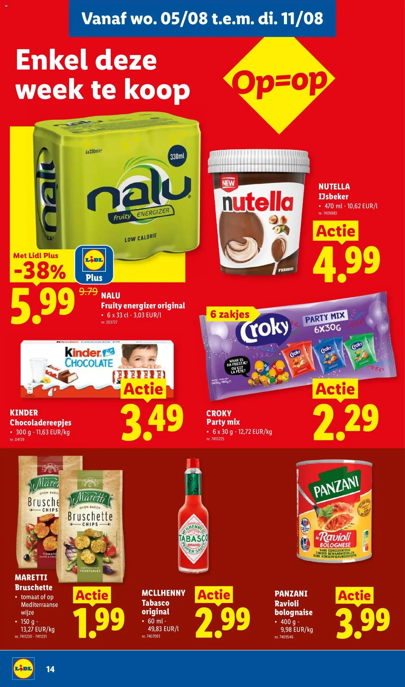 Lidl Folder week 32 - geldige folder vanaf 03/08/2026 pagina 14 van 32