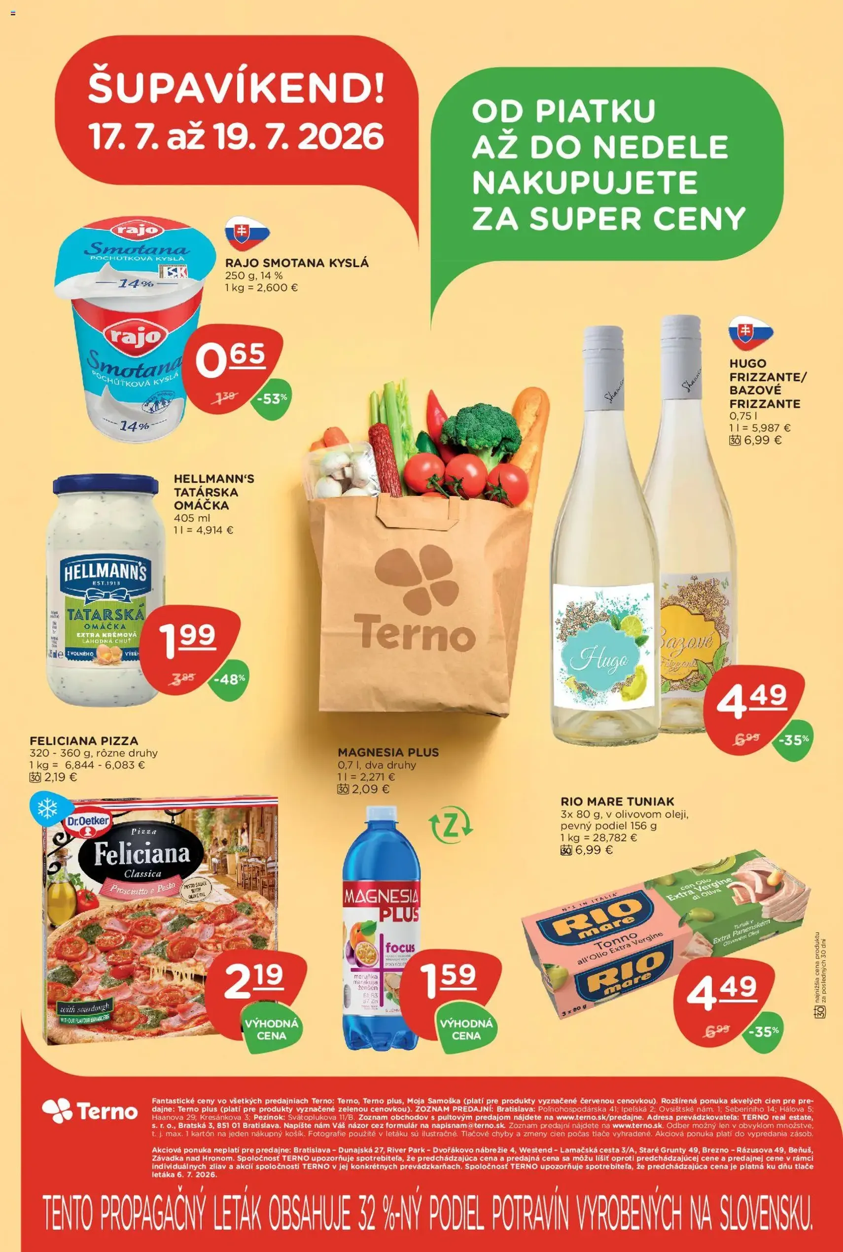 Terno leták - platný leták od 16.07.2026 strana 28 z 29