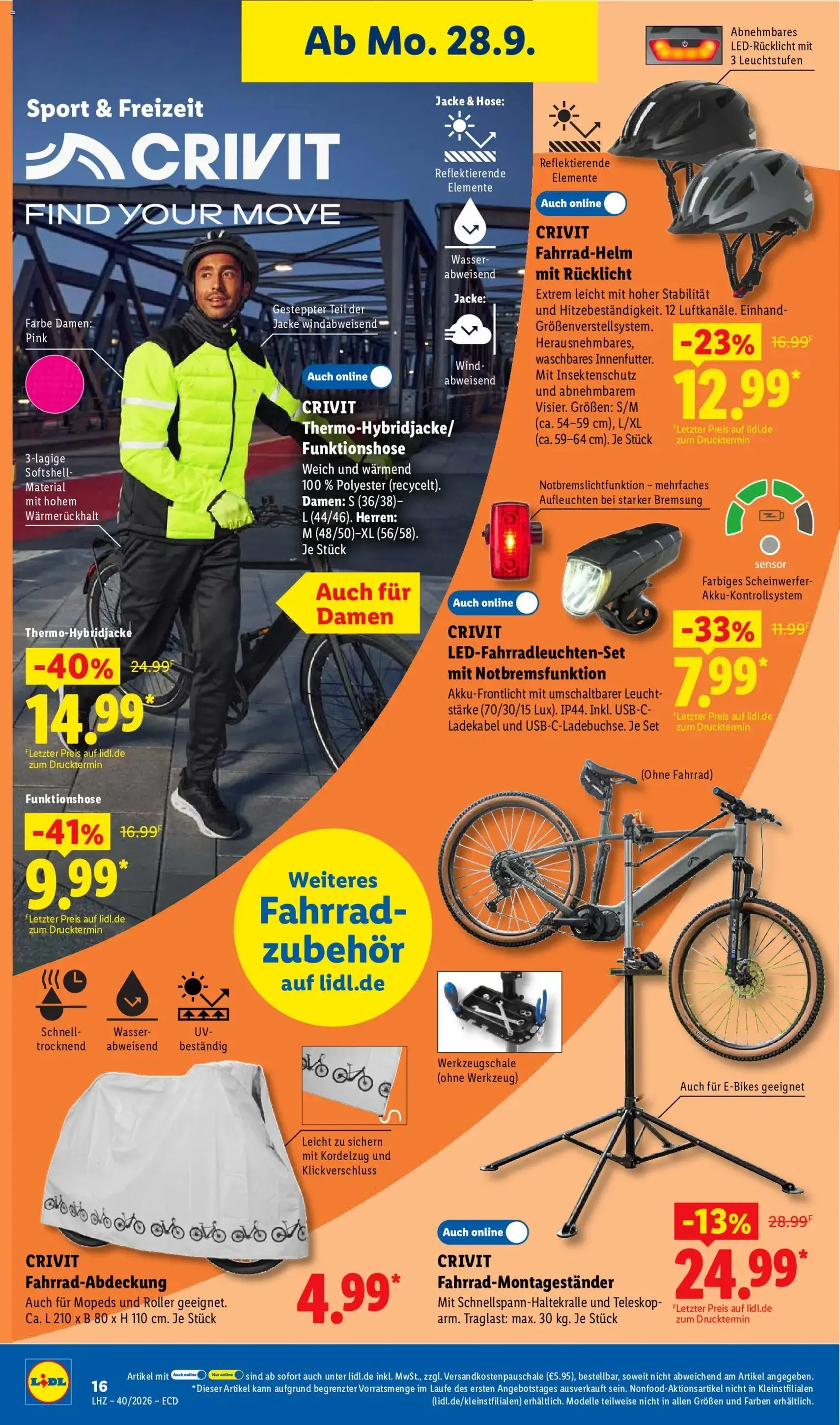 Lidl Prospekt - Gültiger Prospekt ab 28.09.2026, Seite 32 von insgesamt 71