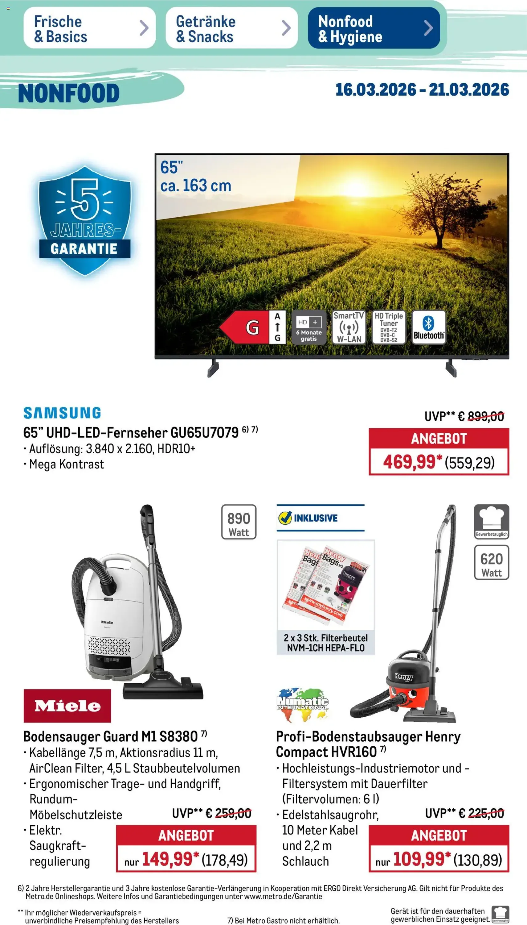 Metro Prospekt - Gültiger Prospekt ab 16.03.2026, Seite 56 von insgesamt 59