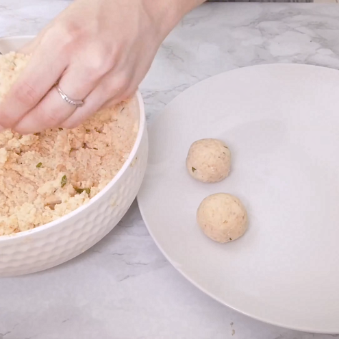 Polpette di ricotta - procedimento 1