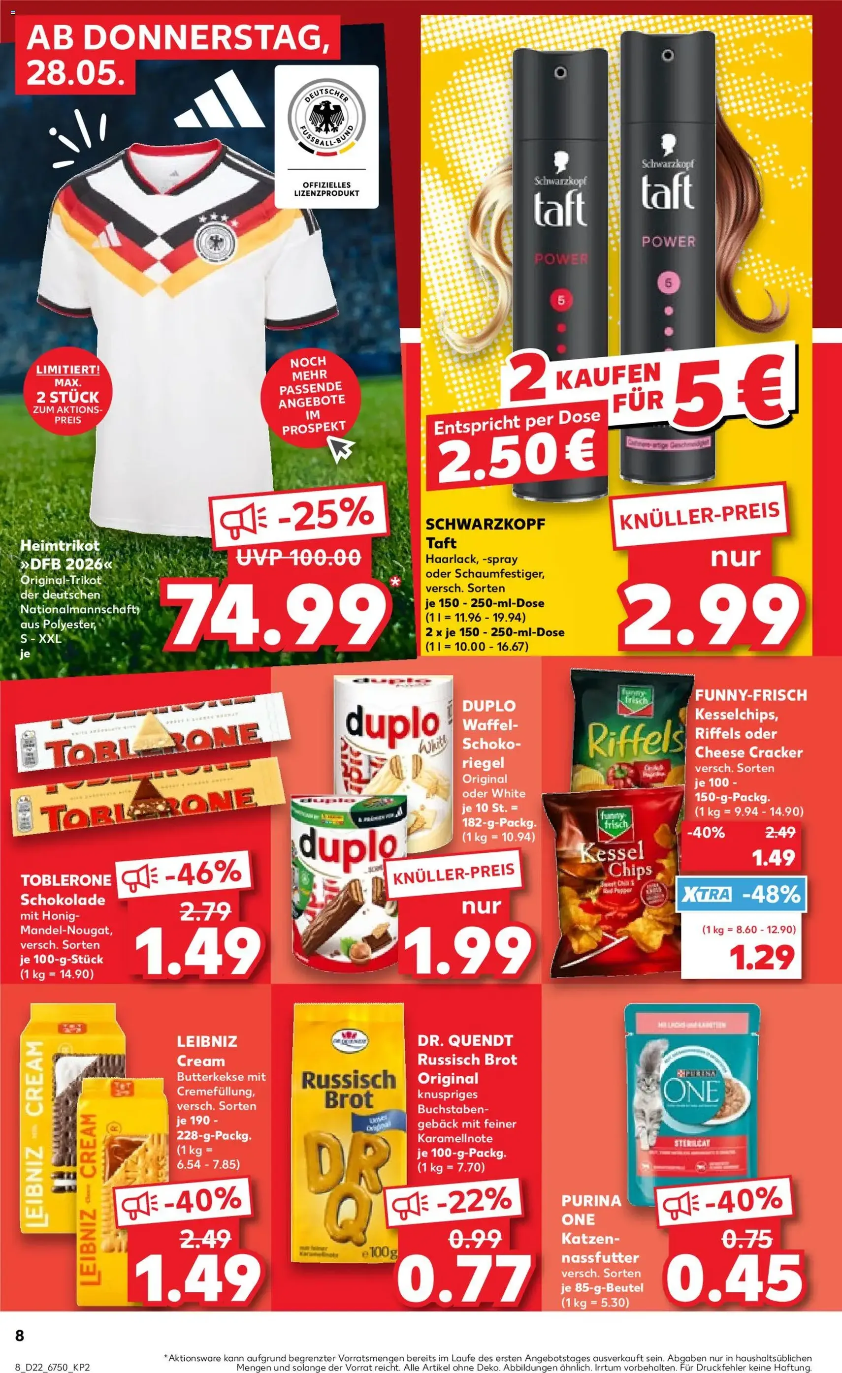 Kaufland Prospekt - Gültiger Prospekt ab 28.05.2026, Seite 8 von insgesamt 64