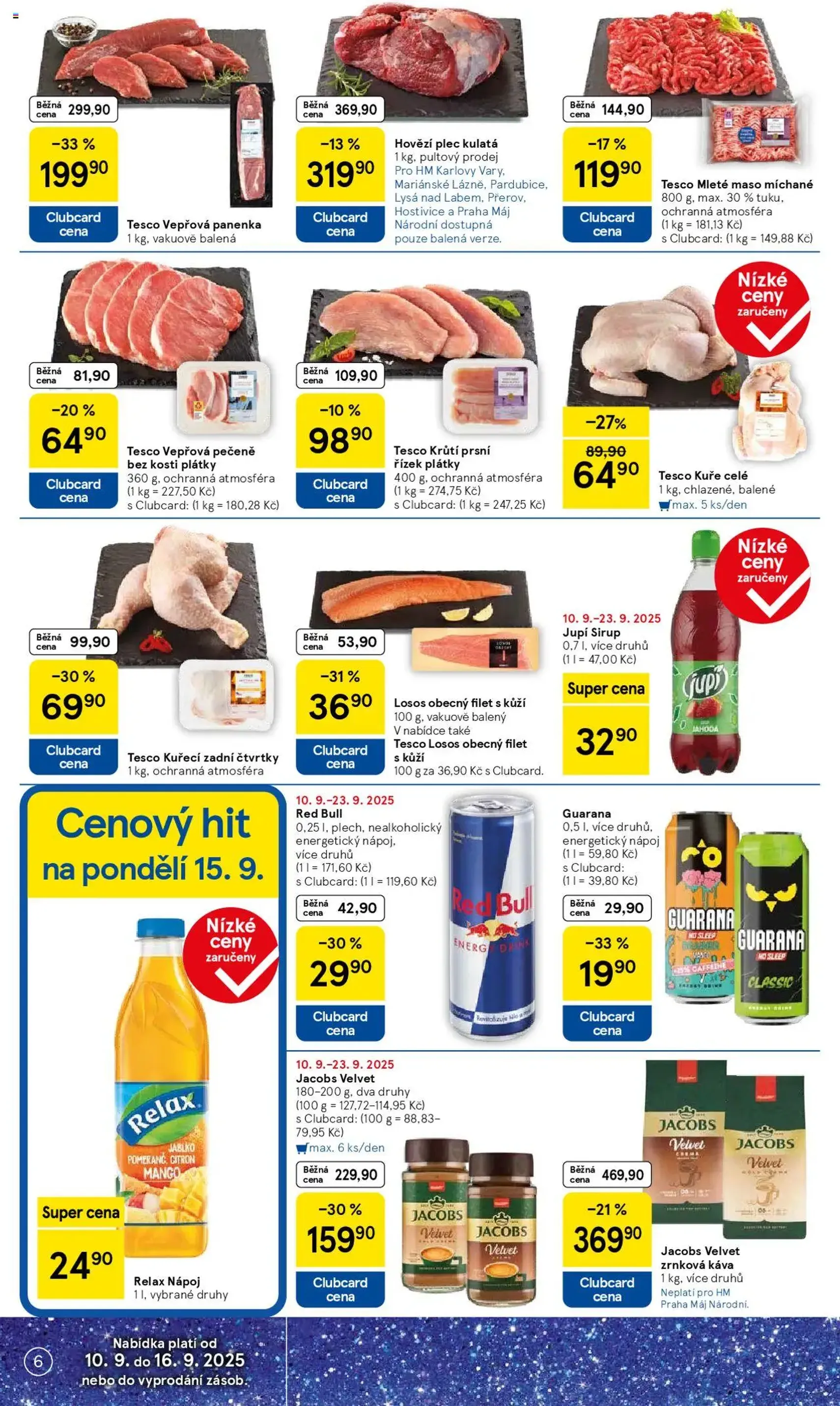 Tesco leták - Hypermarket - platný leták od 10.09.2025 strana 6 z 34 Tesco leták - Hypermarket - platný leták od 10.09.2025 strana 6 z 34