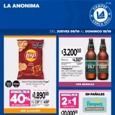 Vista previa del folleto La Anonima catálogo válido desde 09/10/2025