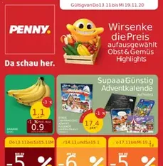 Penny Markt Flugblatt - Prospekt Vorschau gültig ab 13.11.2025
