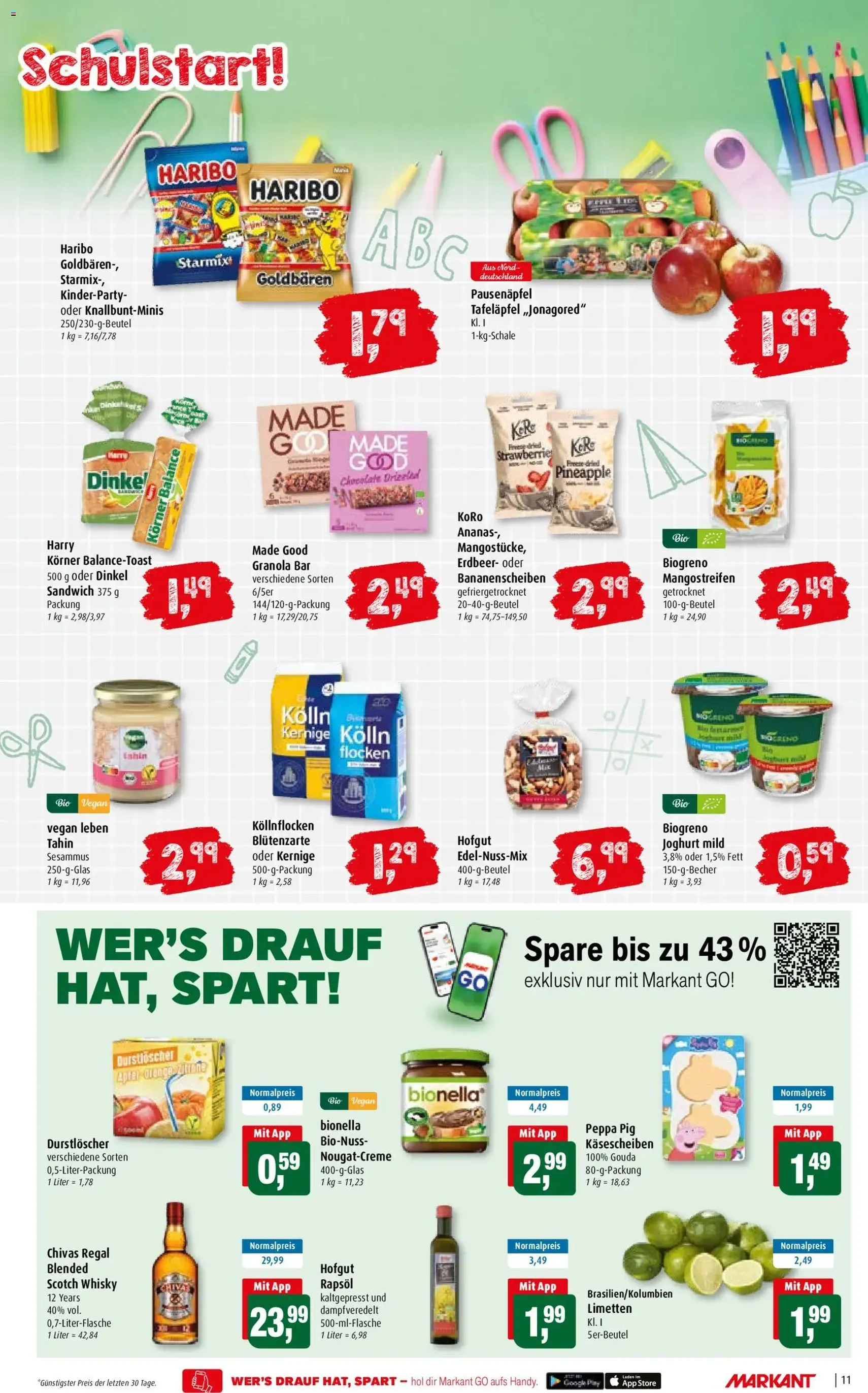 Markant Prospekt - Gültiger Prospekt ab 10.08.2026, Seite 11 von insgesamt 14