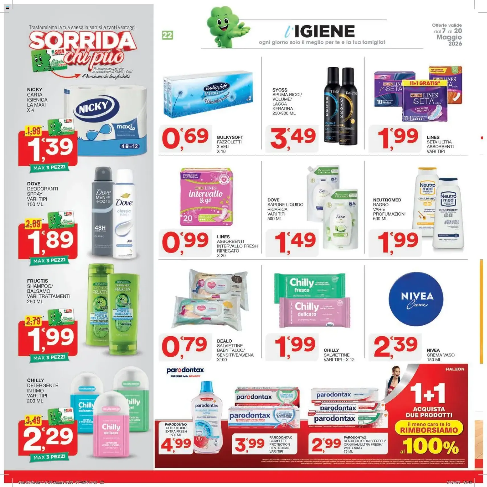 SISA volantino - volantino valido dal 07/05/2026 pagina 22 di 24