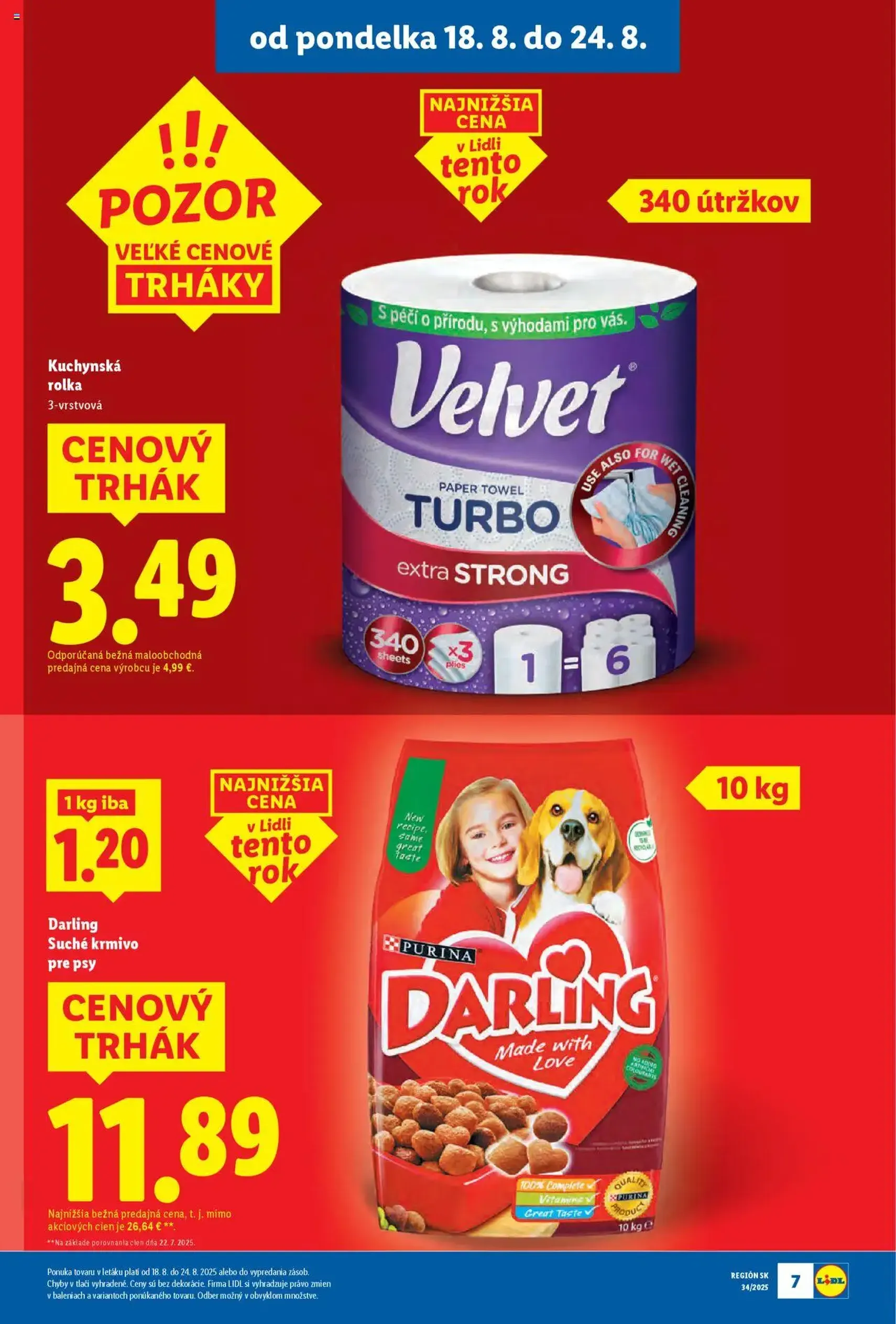 Lidl leták - platný leták od 18.08.2025 strana 7 z 97 Lidl leták - platný leták od 18.08.2025 strana 7 z 97