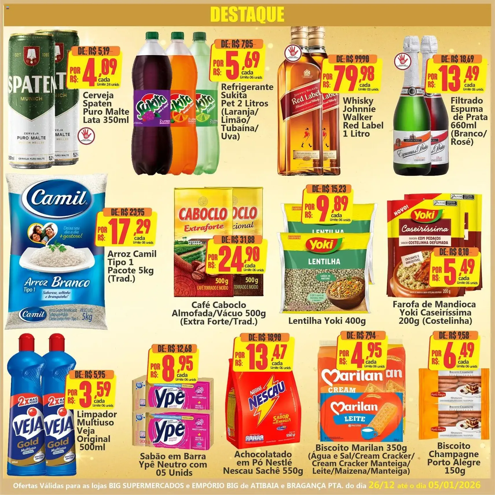Big Supermercados - Ofertas da semana - folheto válido a partir de 26/12/2025 página 2 de 6