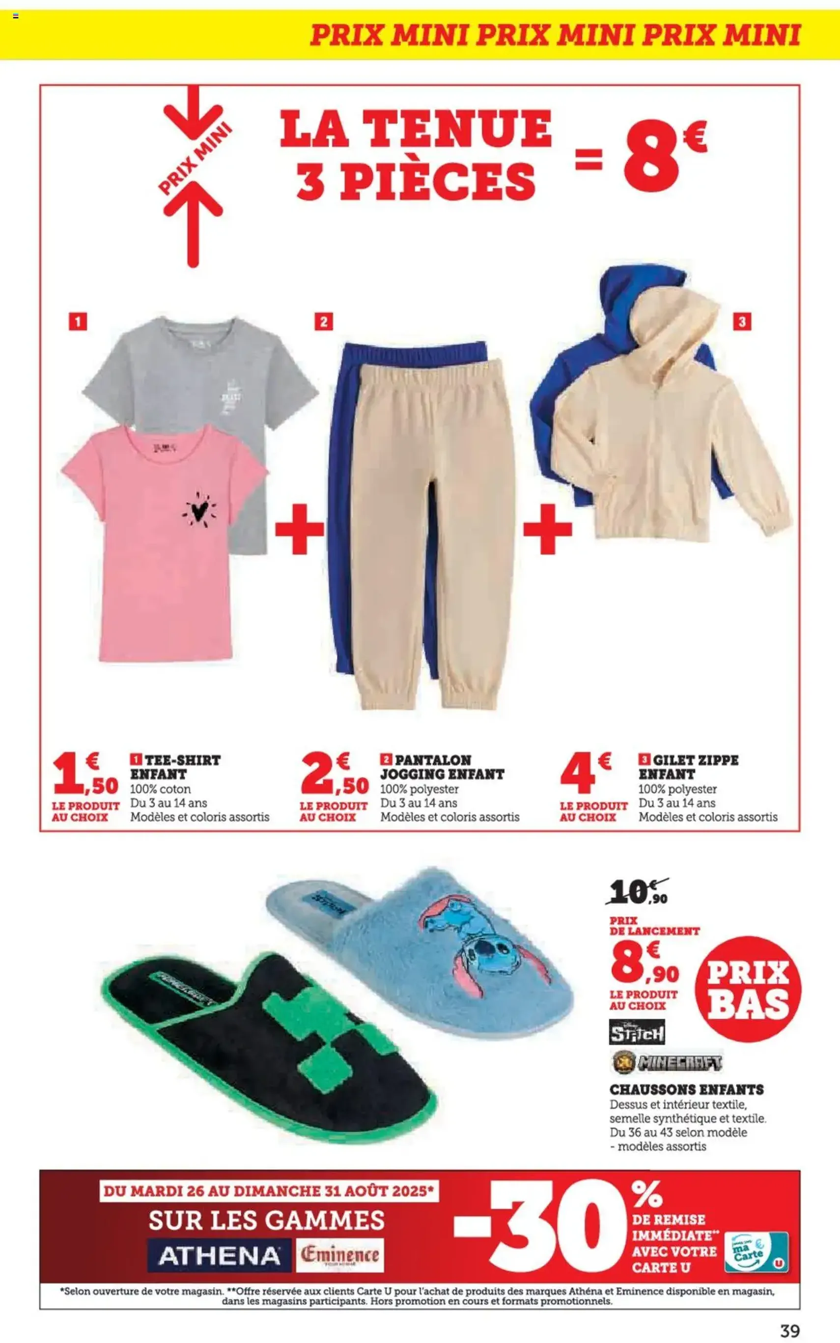 Super U catalogue - brochure valable à partir du 26/08/2025, page 39 sur 44 Super U catalogue - brochure valable à partir du 26/08/2025, page 39 sur 44