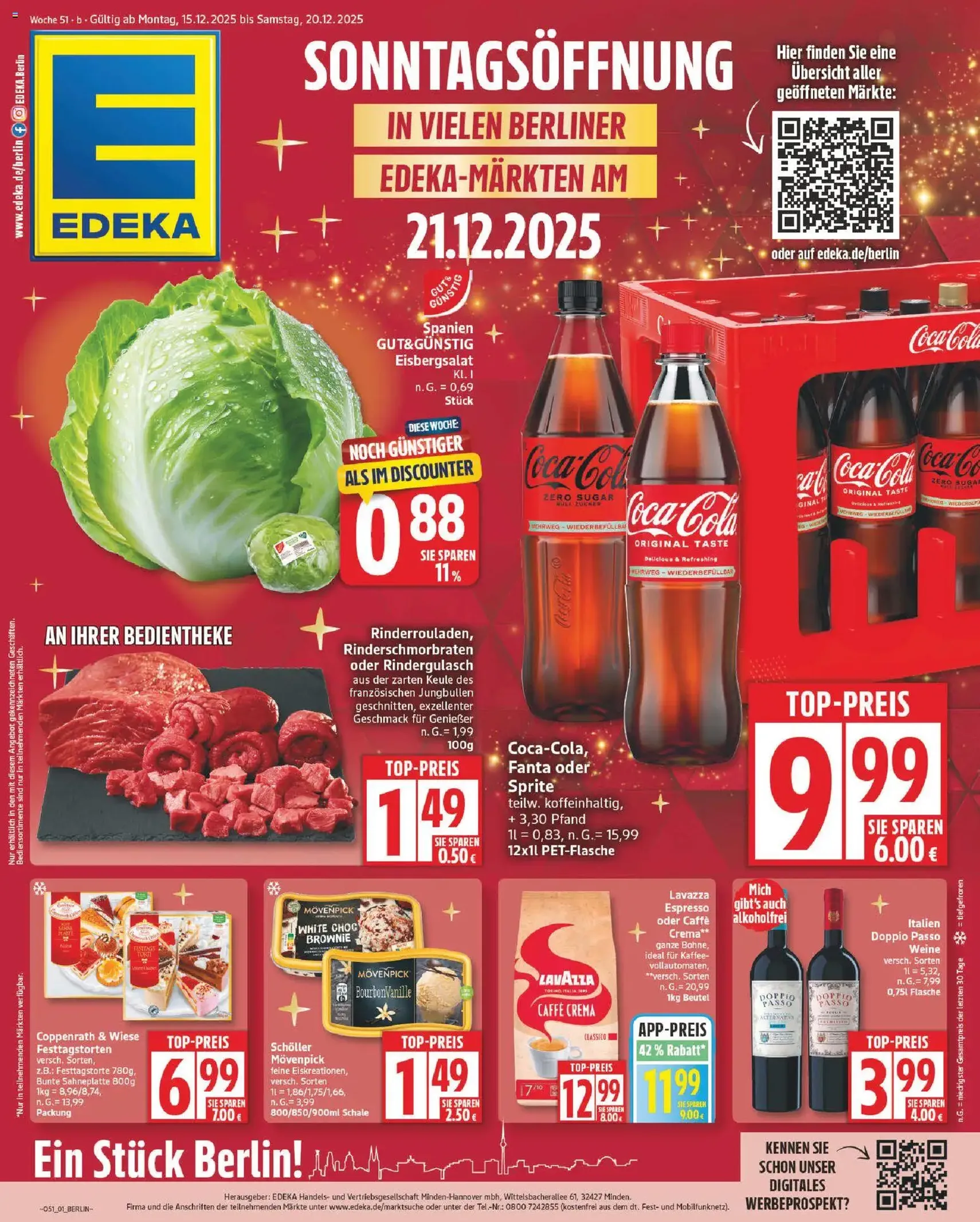 Edeka Prospekt - Gültiger Prospekt ab 15.12.2025, Seite 1 von insgesamt 18