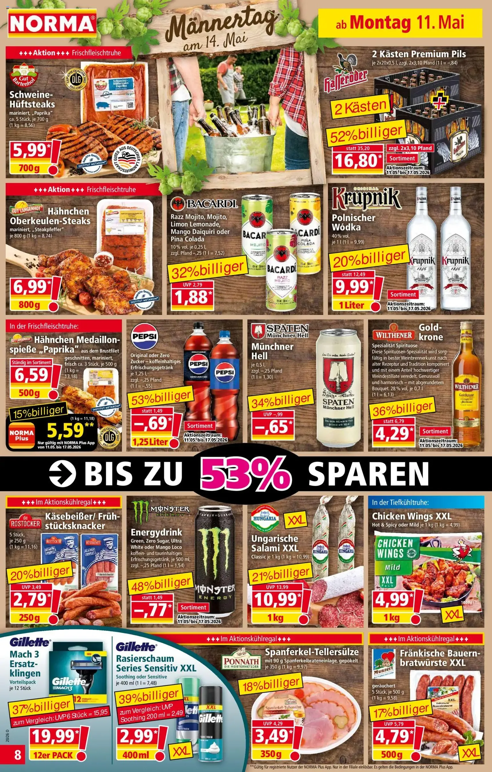 Norma Prospekt - Gültiger Prospekt ab 11.05.2026, Seite 8 von insgesamt 19
