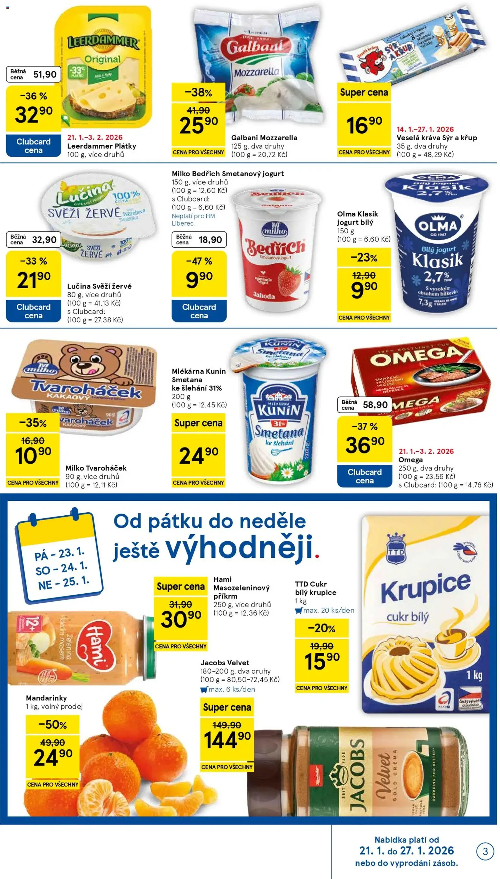 Tesco leták - Hypermarket - platný leták od 21.01.2026 strana 3 z 23
