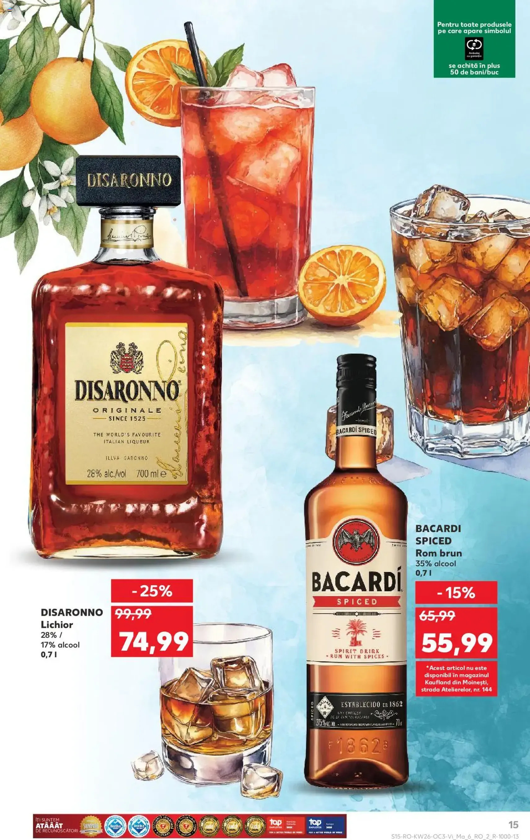 Kaufland RO - București - 2025.06.27. érvényes szórólap 15 oldal 18 oldalból Kaufland RO - București - 2025.06.27. érvényes szórólap 15 oldal 18 oldalból