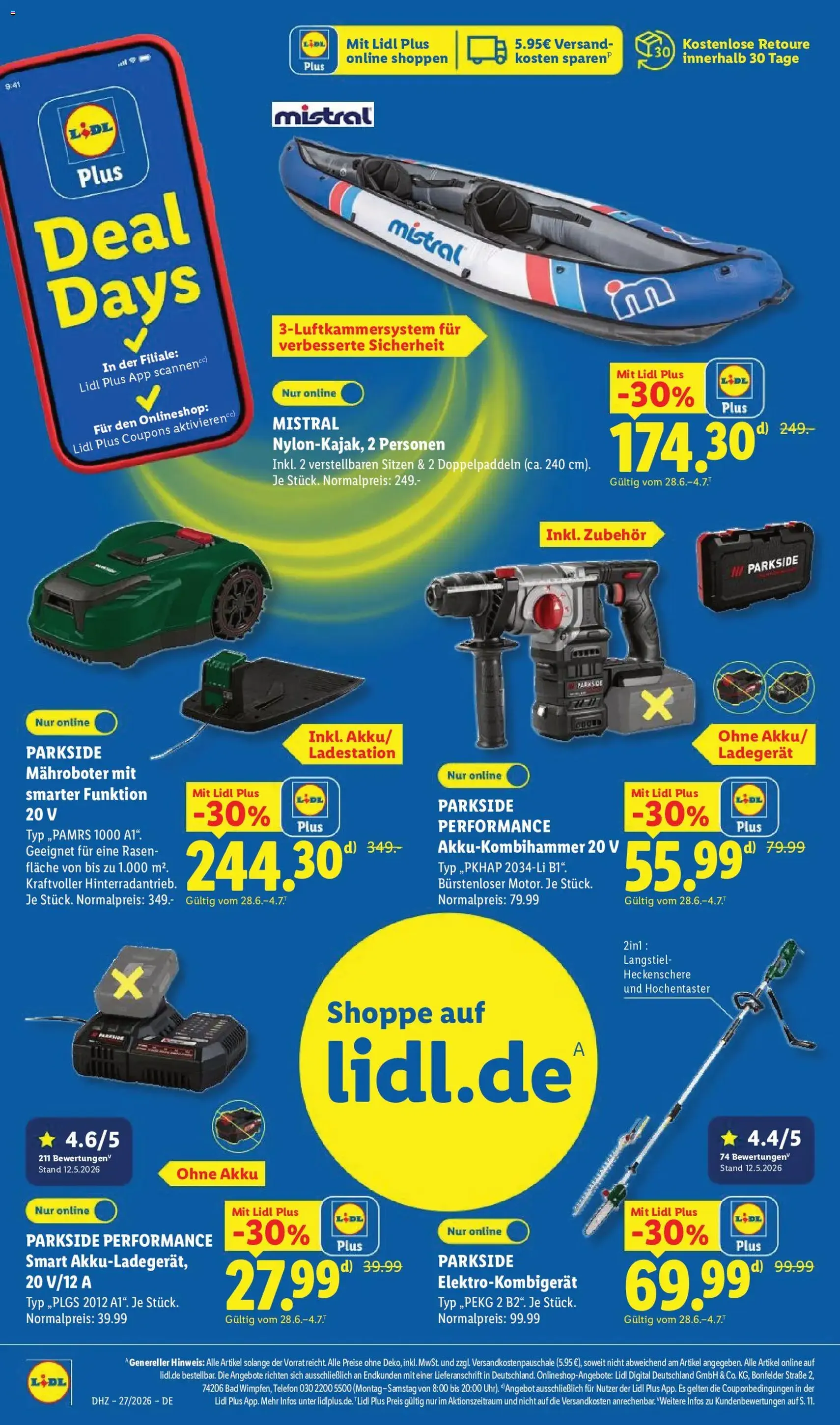Lidl Prospekt - Gültiger Prospekt ab 29.06.2026, Seite 8 von insgesamt 67