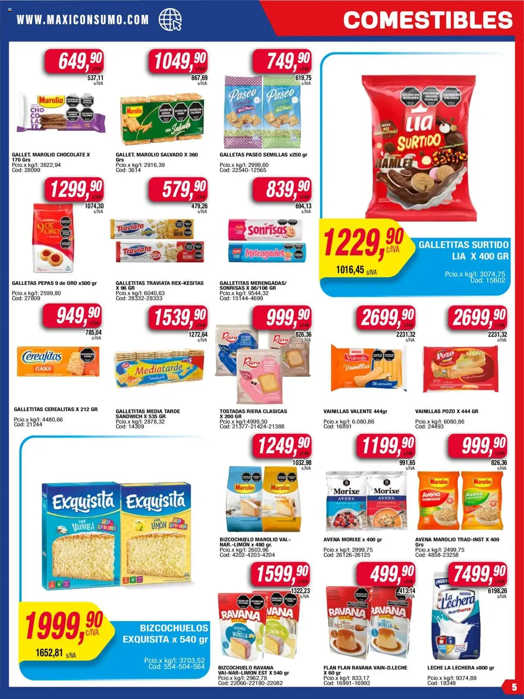 Maxiconsumo ofertas - folleto válido desde 04/08/2025 página 5 de 28