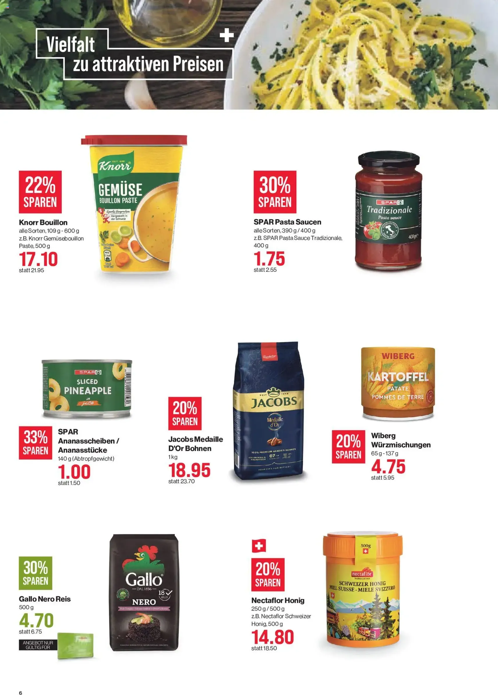 SPAR aktionen - Gültiger Prospekt ab 24.09.2026, Seite 6 von insgesamt 17