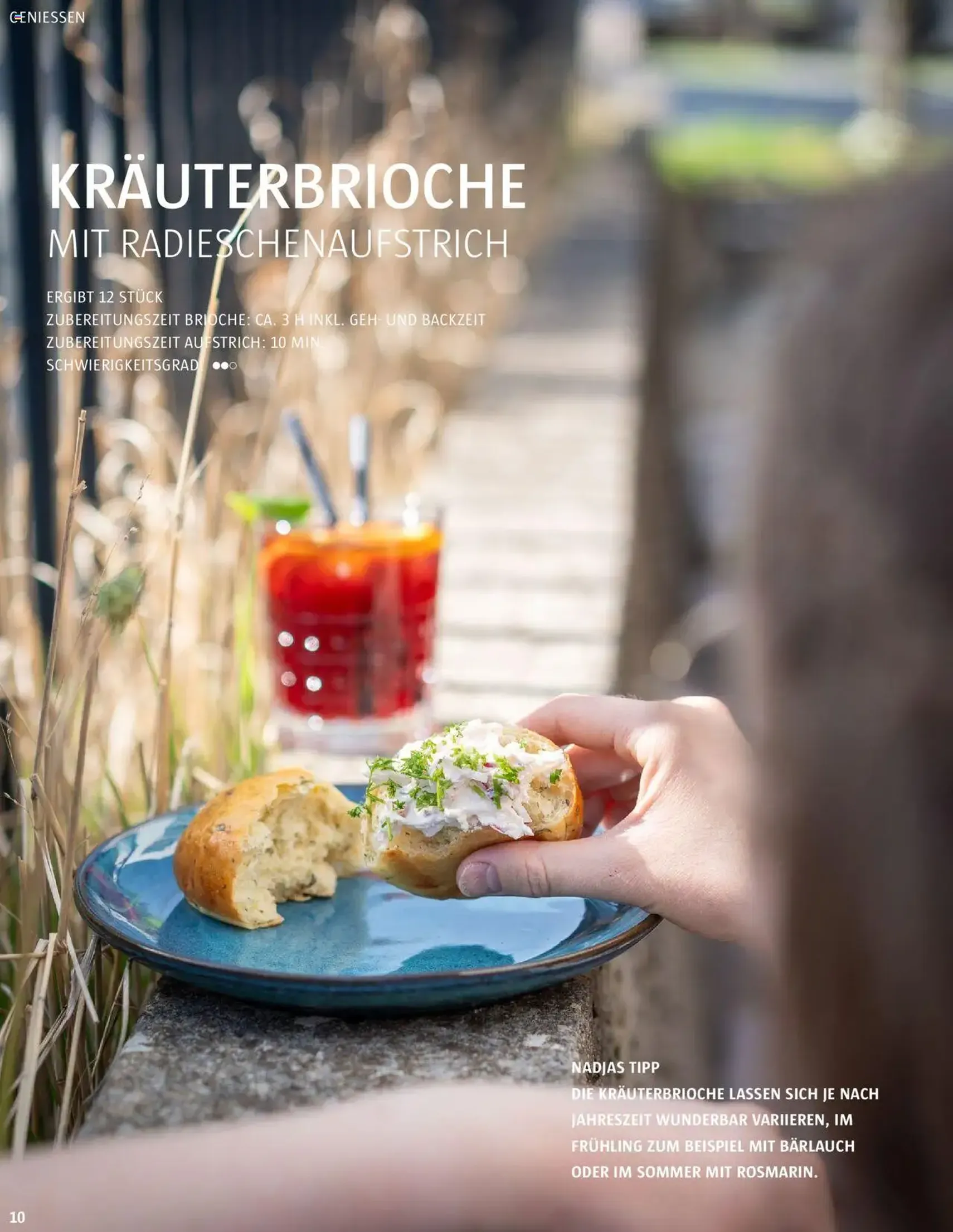 Sutterlüty B’sundrig Magazine - Gültiger Prospekt ab 18.06.2025, Seite 10 von insgesamt 116 Sutterlüty B’sundrig Magazine - Gültiger Prospekt ab 18.06.2025, Seite 10 von insgesamt 116