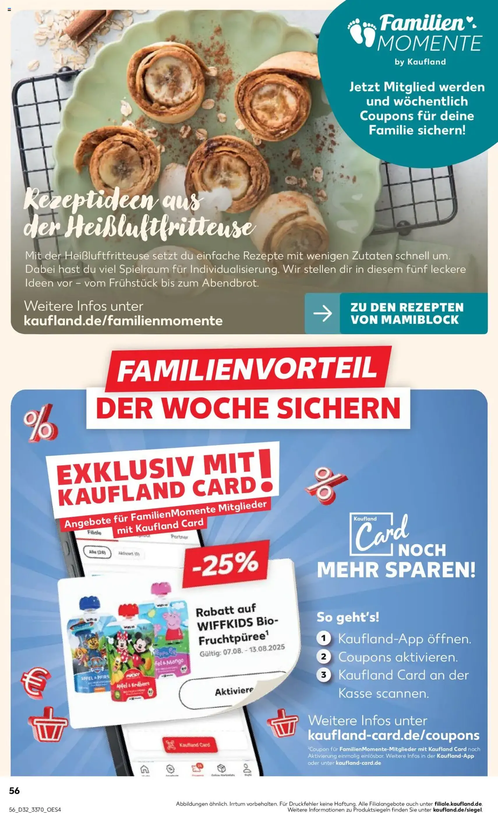 Kaufland Prospekt - Gültiger Prospekt ab 07.08.2025, Seite 56 von insgesamt 60 Kaufland Prospekt - Gültiger Prospekt ab 07.08.2025, Seite 56 von insgesamt 60
