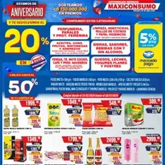Vista previa del folleto Maxiconsumo ofertas válido desde 22/12/2025