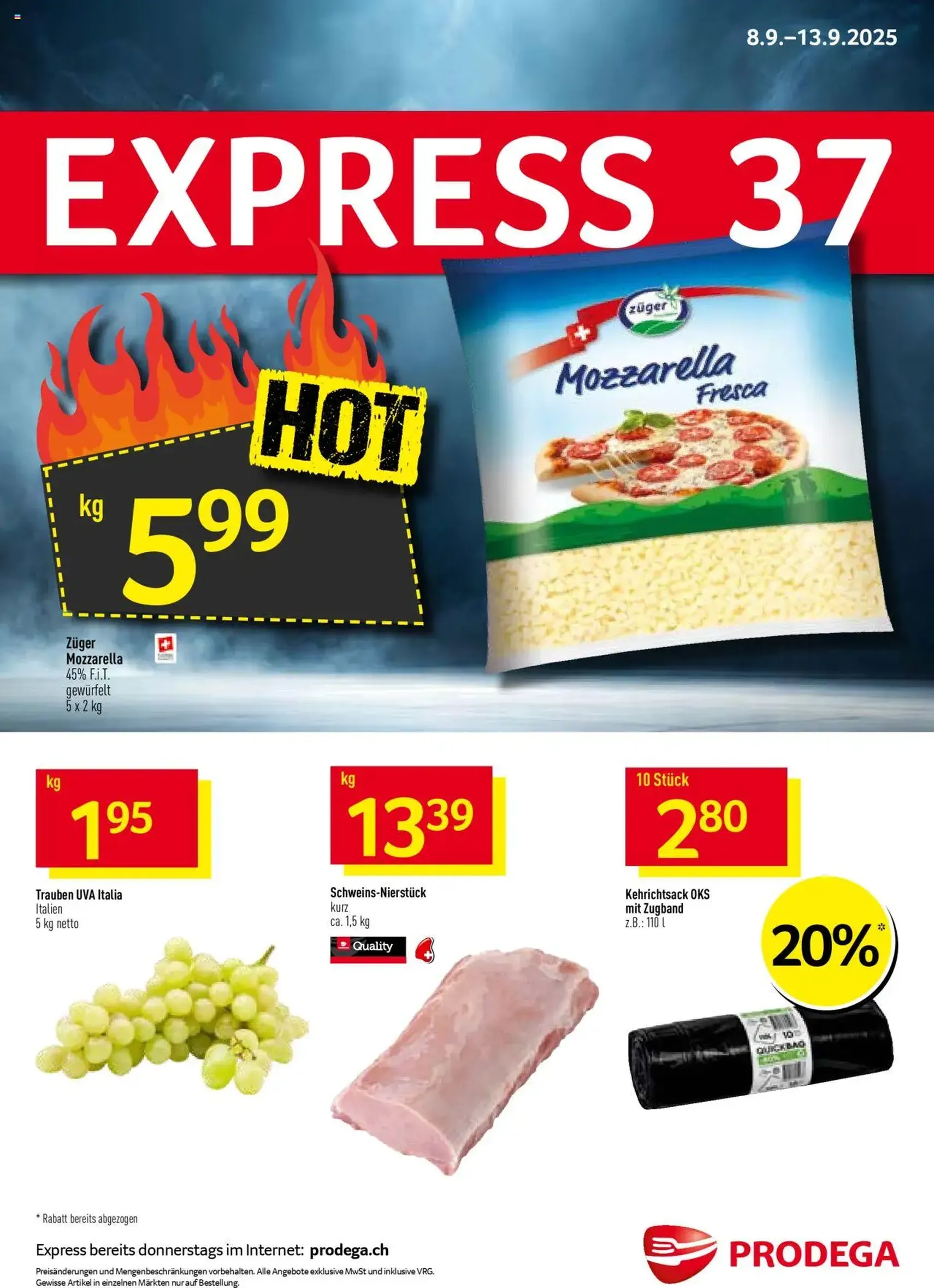 Prodega Aktionen - Gültiger Prospekt ab 08.09.2025, Seite 1 von insgesamt 44 Prodega Aktionen - Gültiger Prospekt ab 08.09.2025, Seite 1 von insgesamt 44