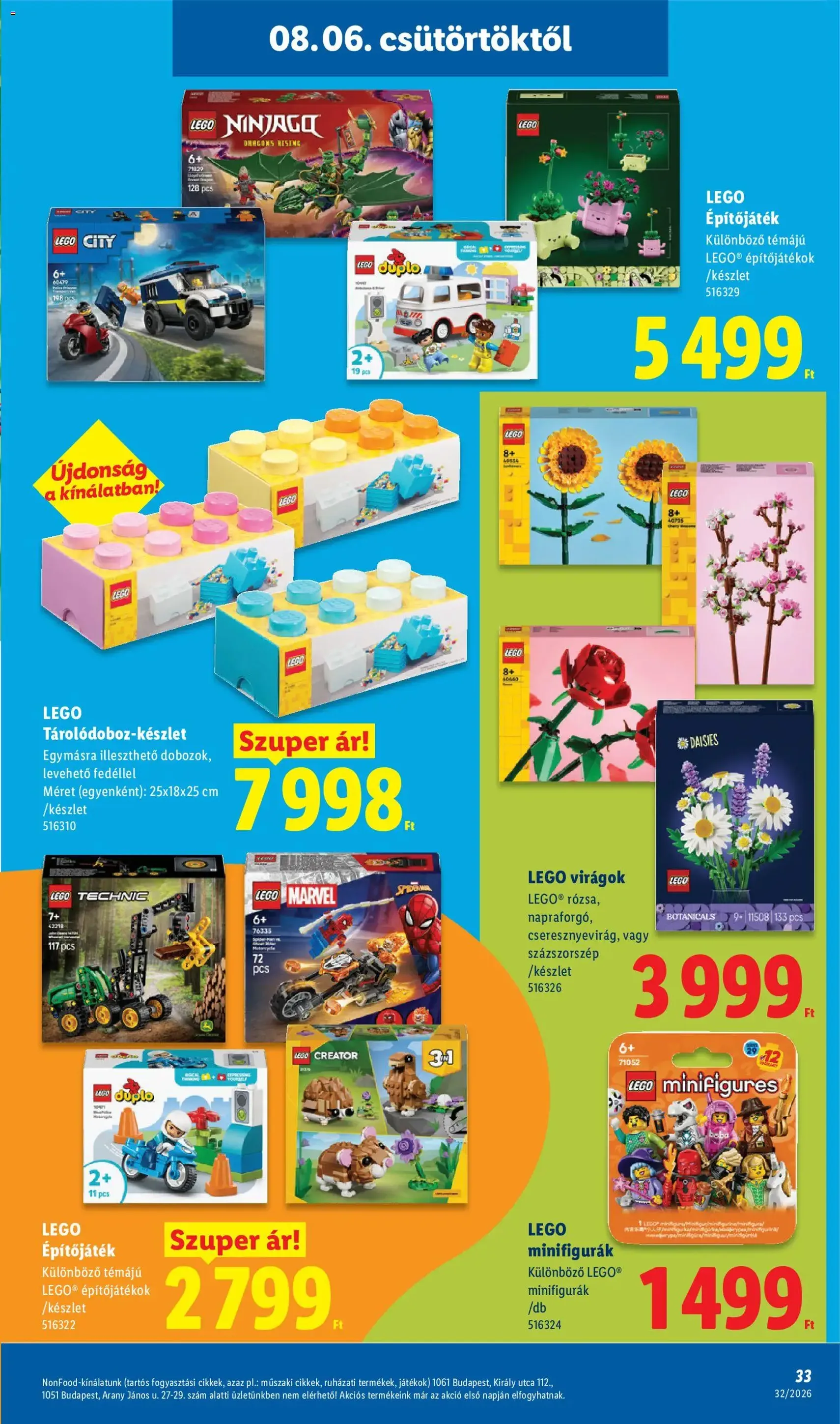 Lidl akciós újság - 2026.08.06. érvényes szórólap 33 oldal 80 oldalból