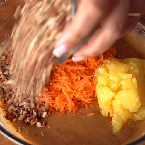 Torta alle carote light - procedimento 1