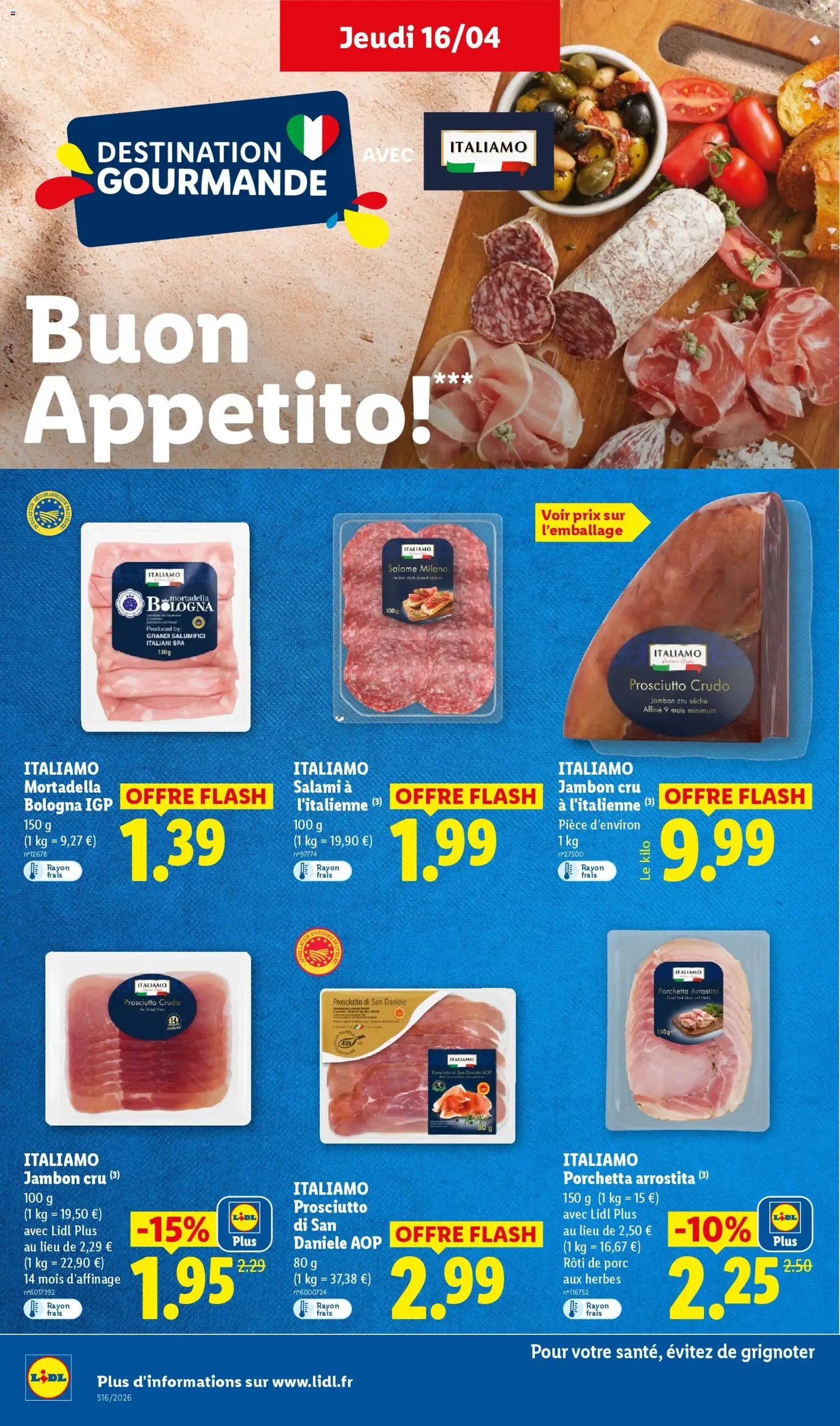 LIDL catalogue - brochure valable à partir du 16/04/2026, page 16 sur 67