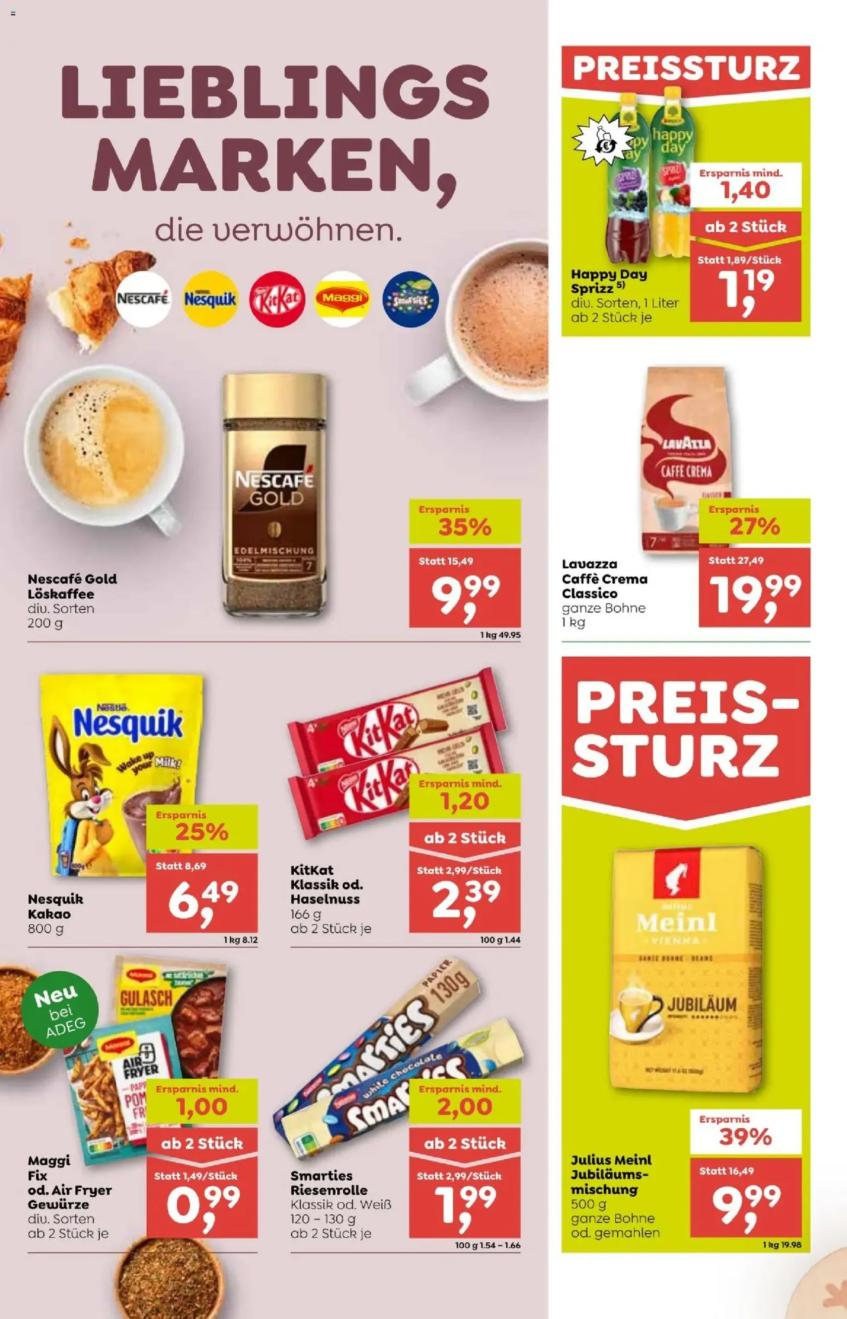 ADEG Flugblatt - Gültiger Prospekt ab 27.11.2025, Seite 8 von insgesamt 12