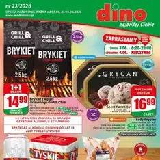 Dino gazetka - podgląd gazetki ważnej od 03.06.2026