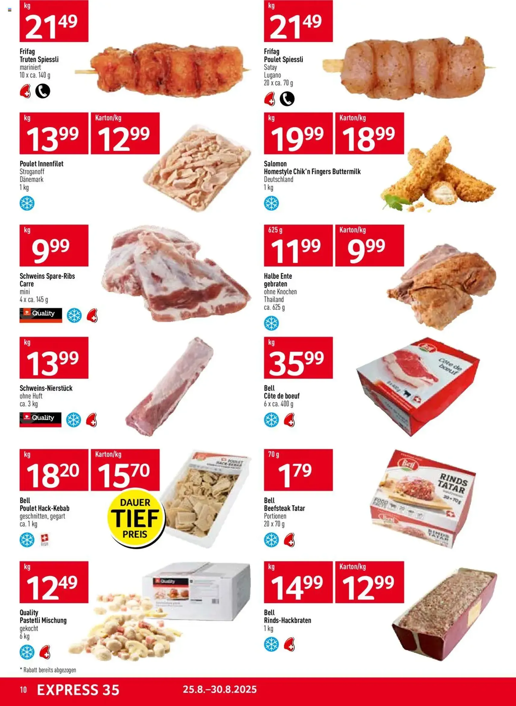 Prodega Aktionen - Gültiger Prospekt ab 25.08.2025, Seite 10 von insgesamt 40 Prodega Aktionen - Gültiger Prospekt ab 25.08.2025, Seite 10 von insgesamt 40