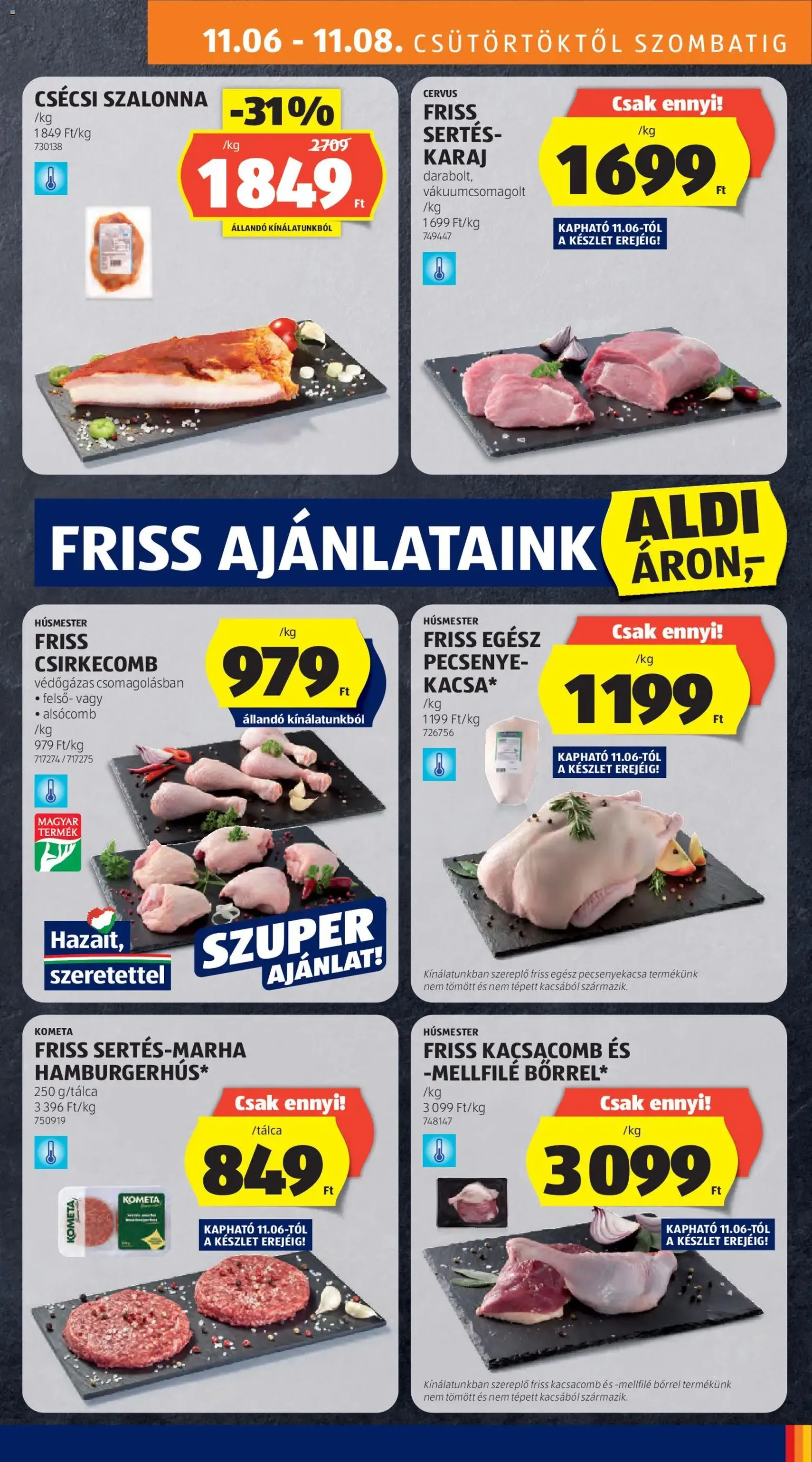 Aldi Akciós újság - 2025.11.06. érvényes szórólap 7 oldal 56 oldalból