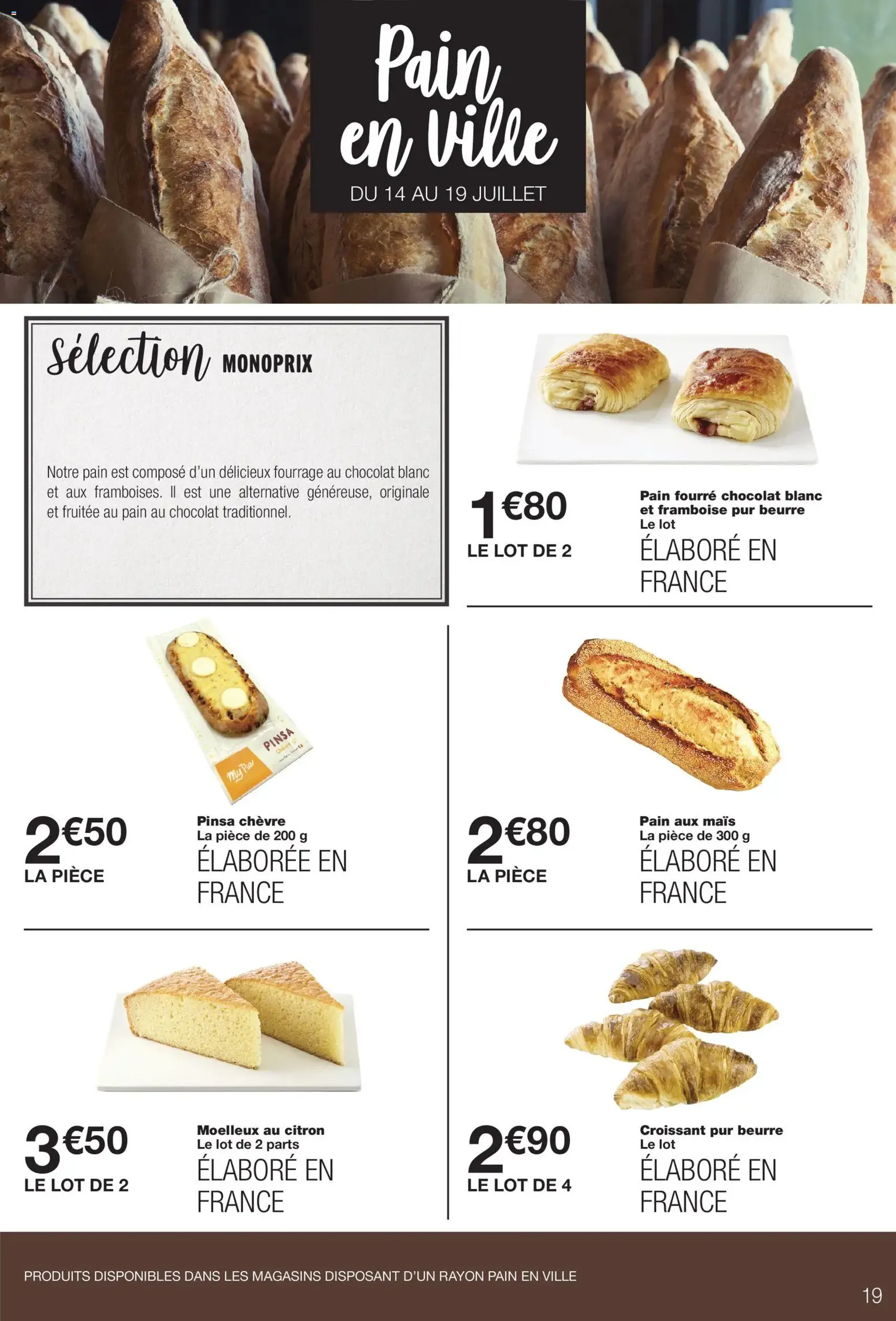 Monoprix catalogue - brochure valable à partir du 14/07/2026, page 19 sur 48