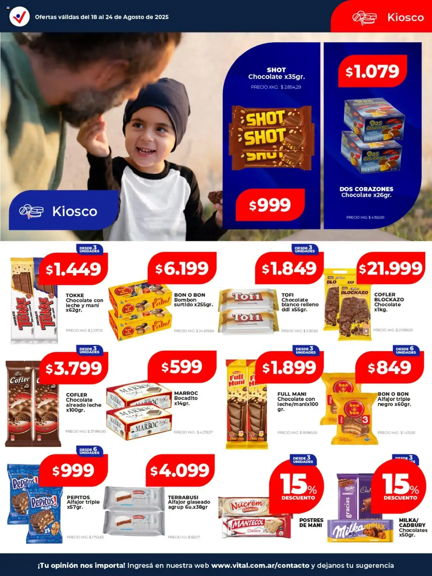 Vital ofertas - folleto válido desde 18/08/2025 página 18 de 22