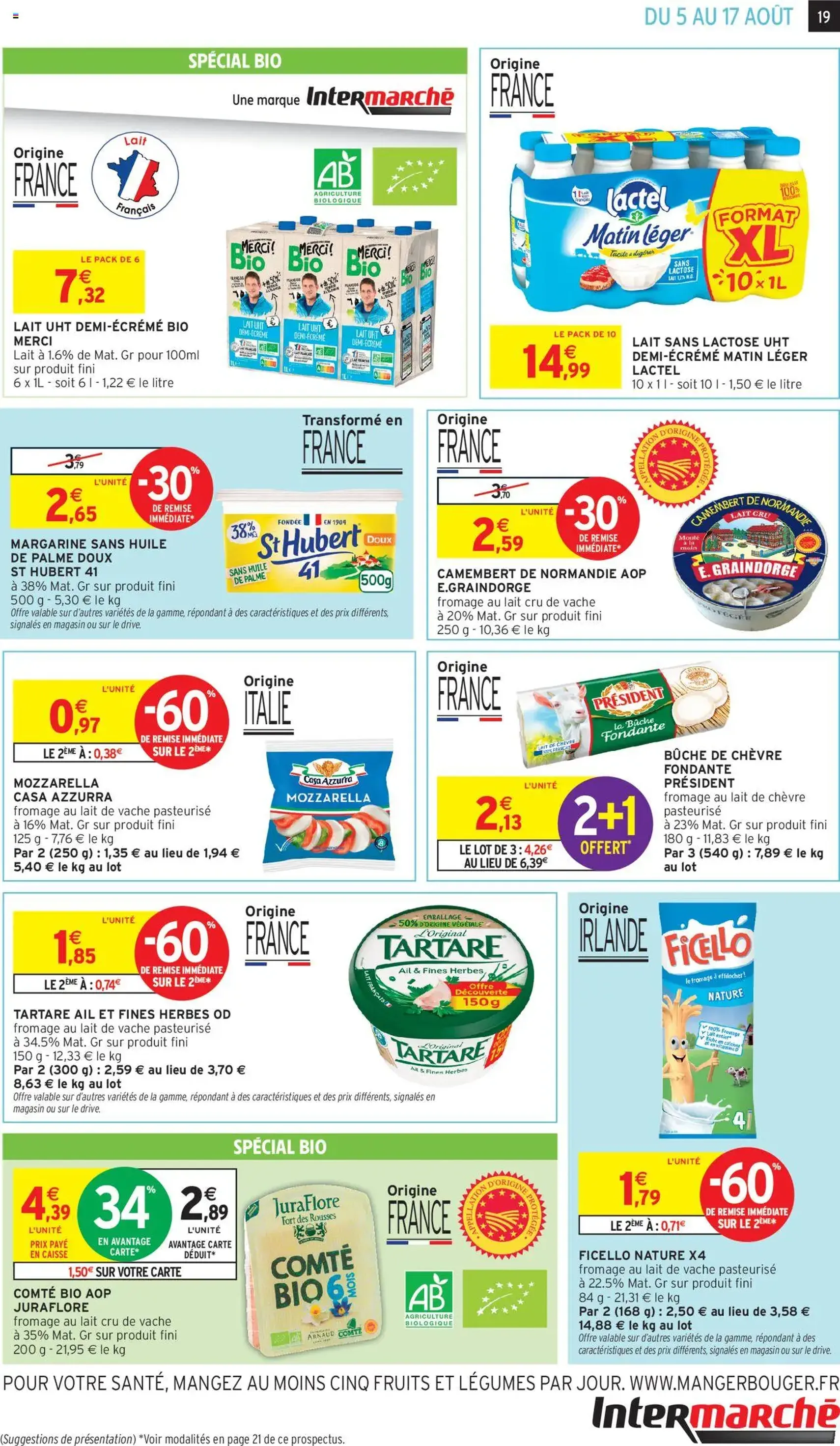 Intermarché catalogue semaine 31 - brochure valable à partir du 05/08/2025, page 19 sur 32 Intermarché catalogue semaine 31 - brochure valable à partir du 05/08/2025, page 19 sur 32