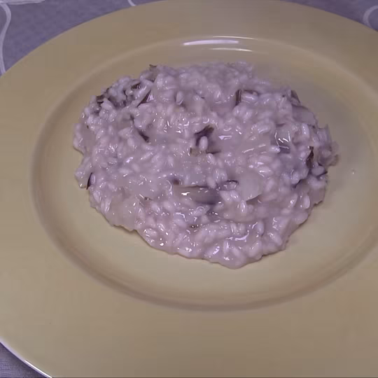 Anteprima ricetta Risotto radicchio e salsiccia