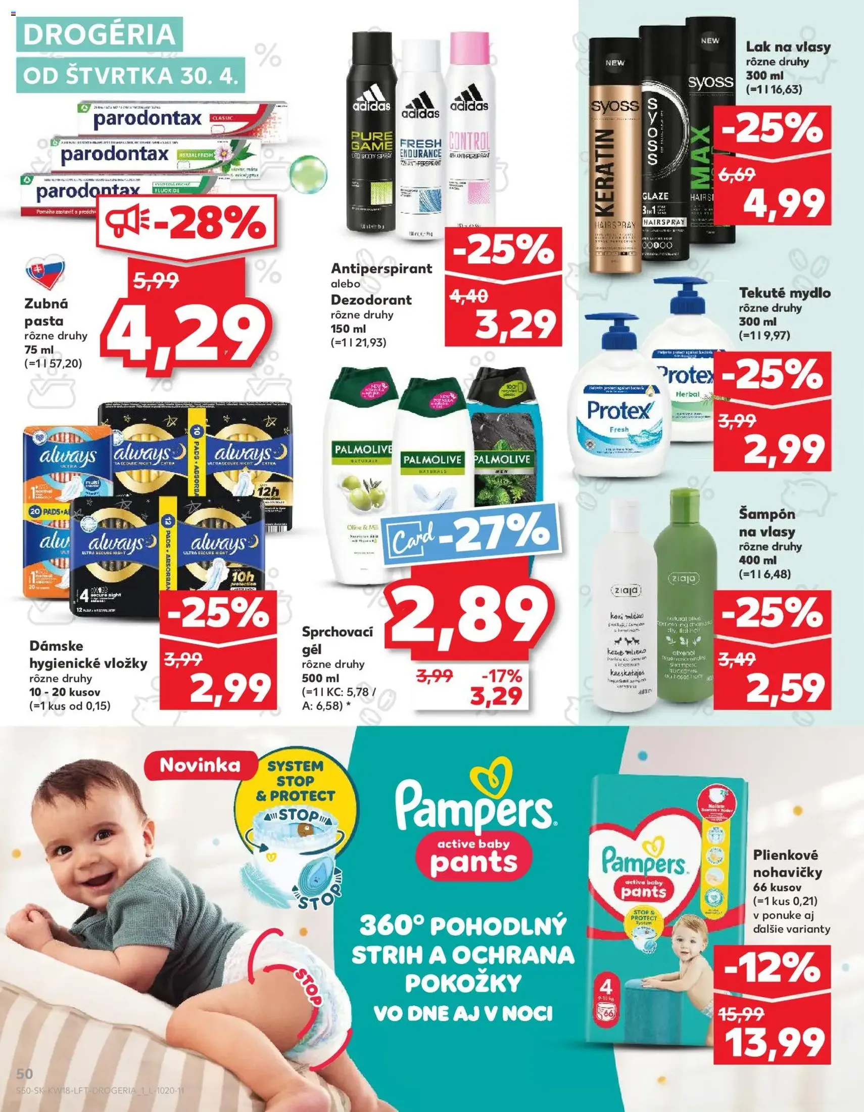 Kaufland leták - platný leták od 30.04.2026 strana 50 z 72