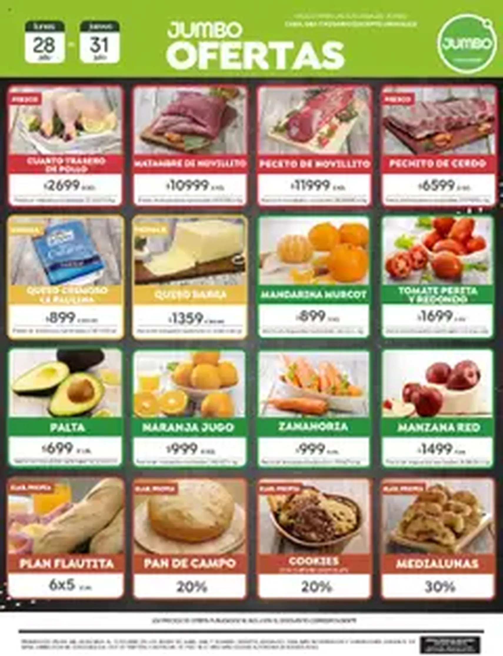 Jumbo ofertas - folleto válido desde 28/07/2025 página 1 de 1